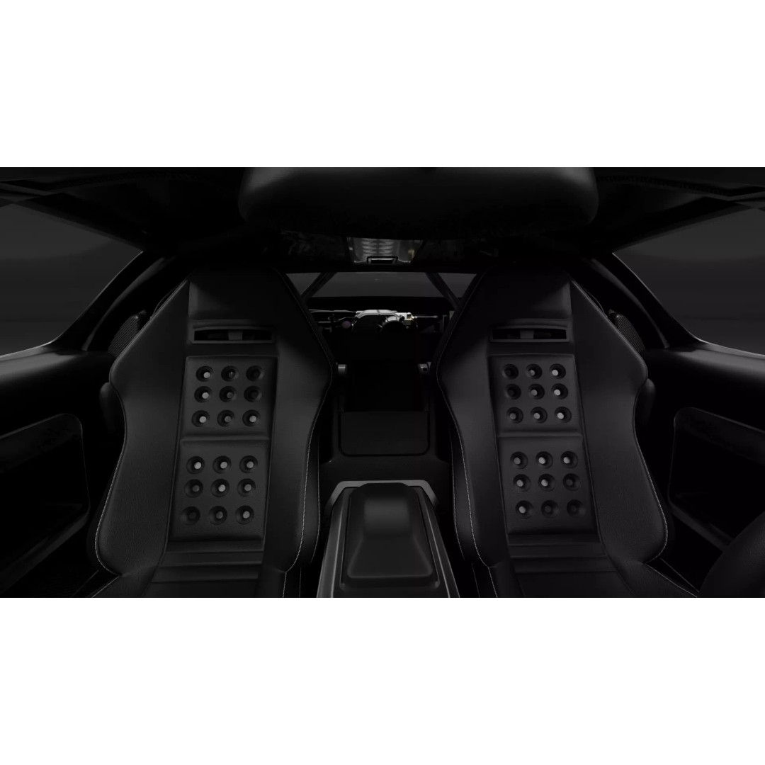 Ford GT 2005 3D Model – High Detail Rigged Vehicle, Blender, FBX, OBJ - View 19