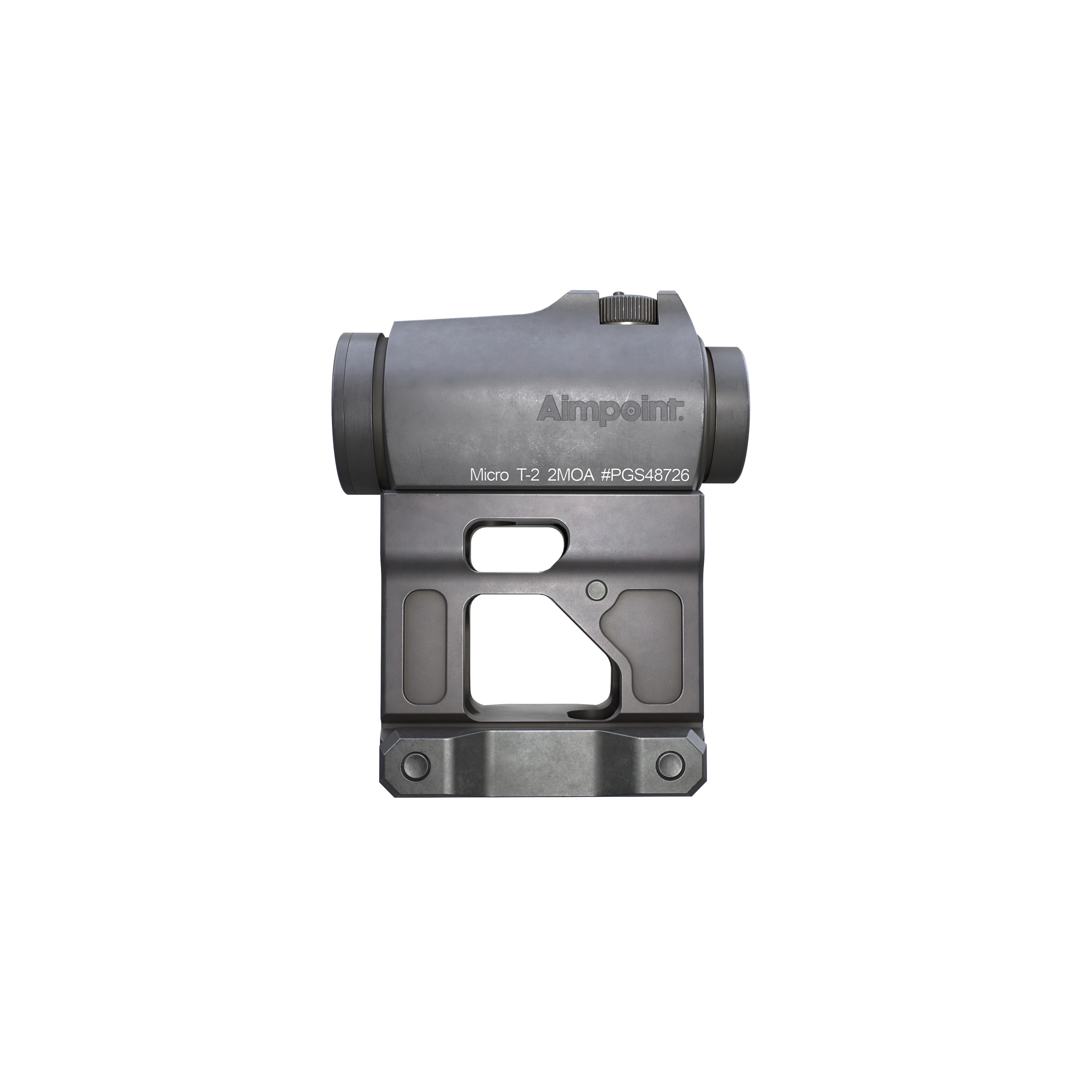 Aimpoint Micro T2 Red Dot Sight - Low-Poly Game-Ready 3D Model - View 30