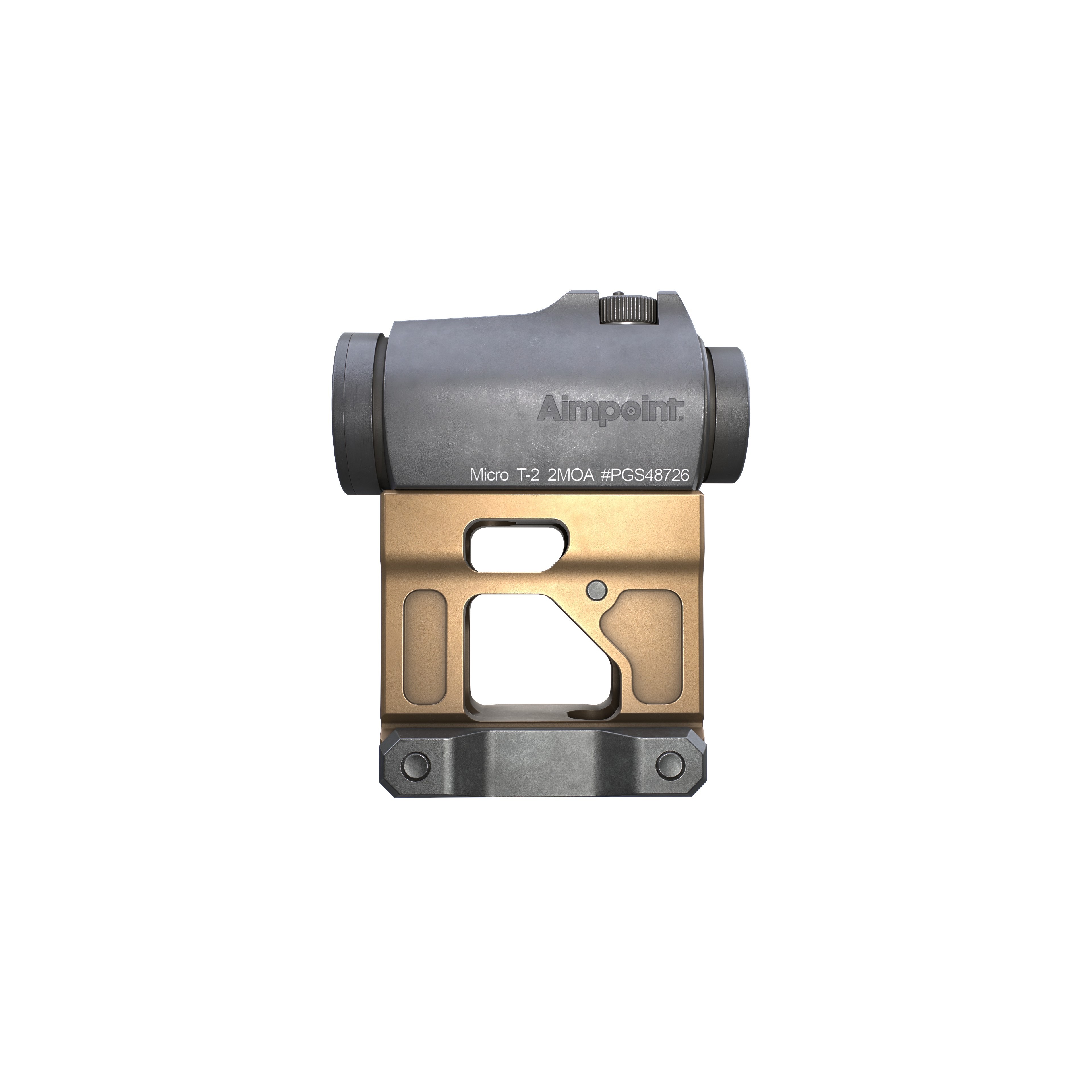 Aimpoint Micro T2 Red Dot Sight - Low-Poly Game-Ready 3D Model - View 31