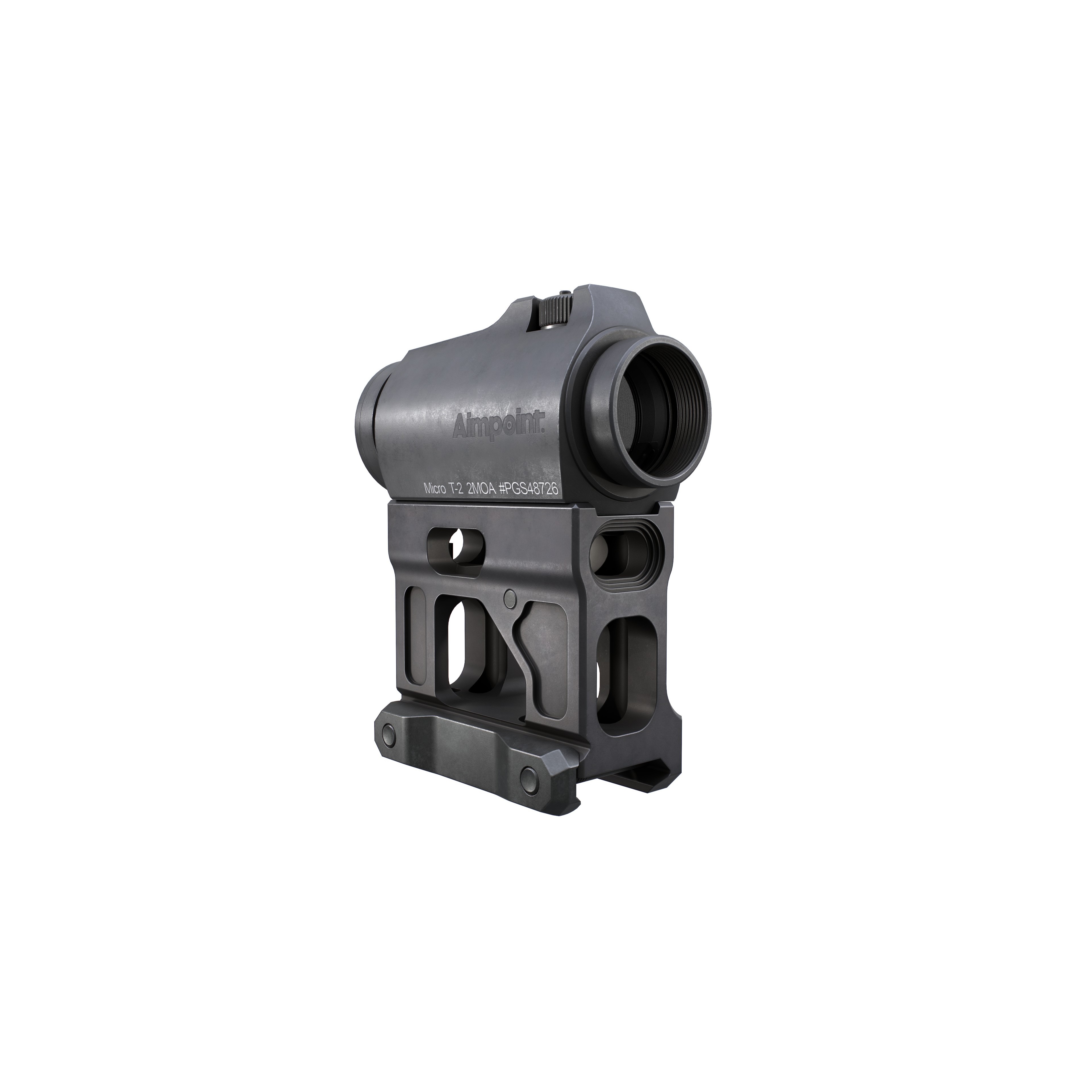 Aimpoint Micro T2 Red Dot Sight - Low-Poly Game-Ready 3D Model - View 32