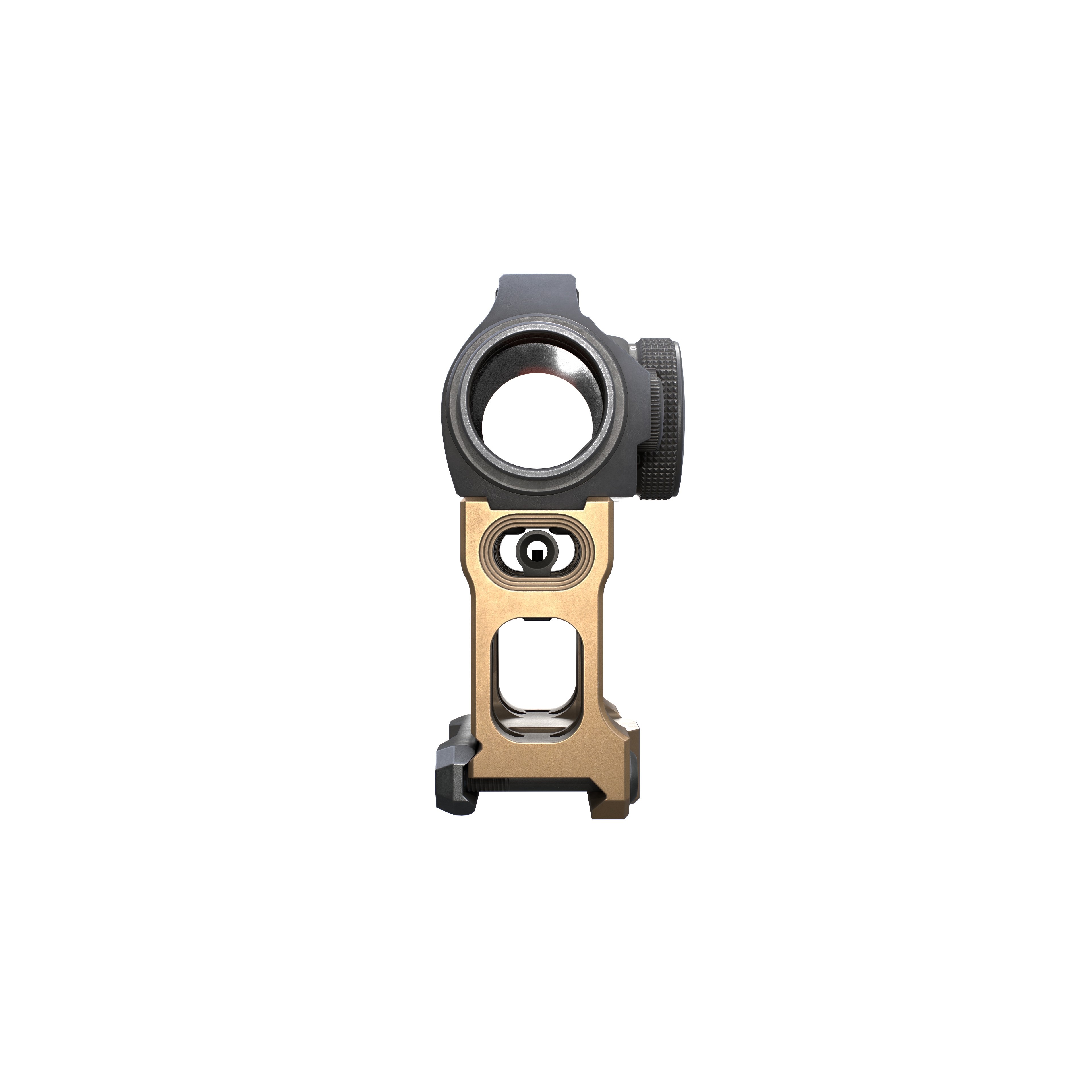 Aimpoint Micro T2 Red Dot Sight - Low-Poly Game-Ready 3D Model - View 35