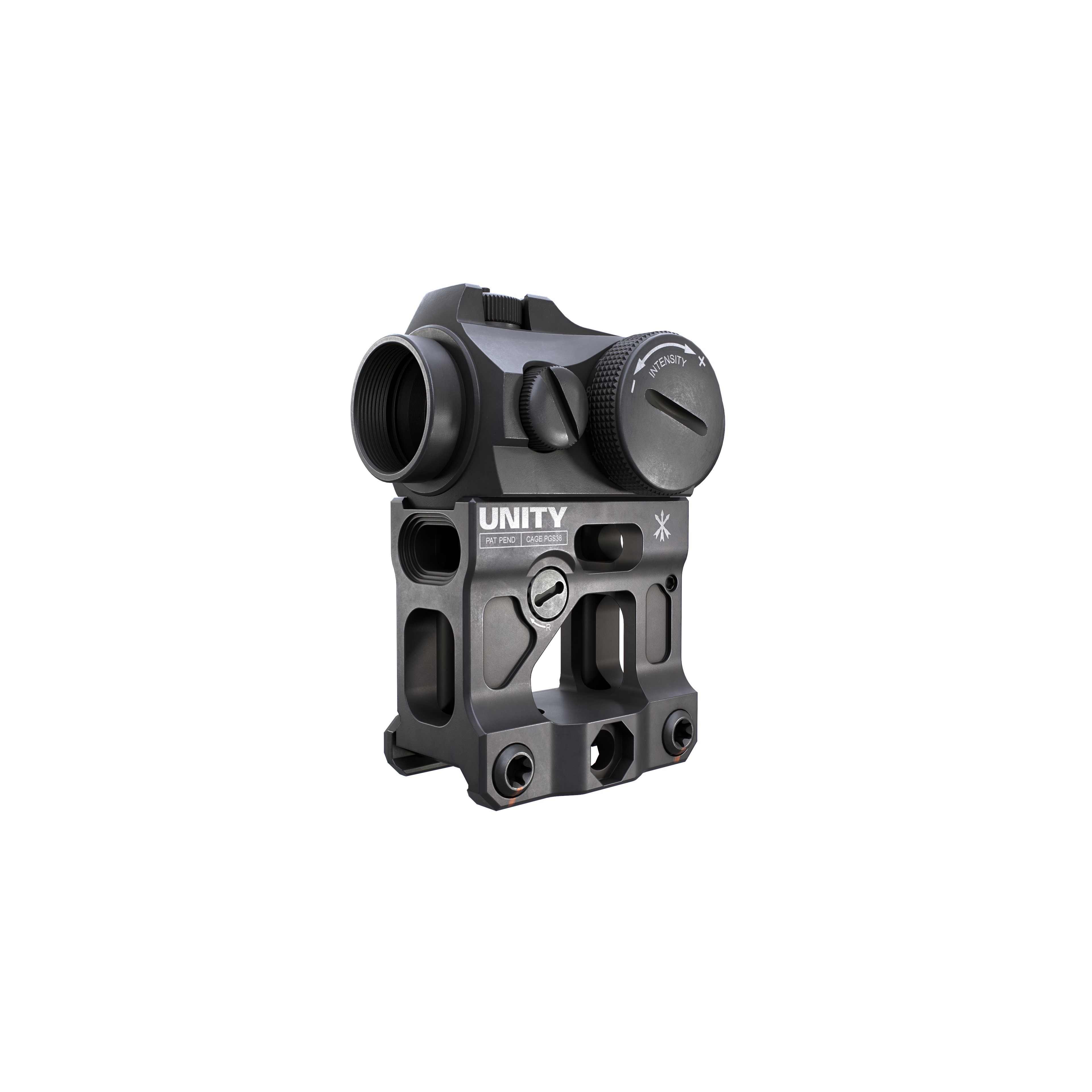 Aimpoint Micro T2 Red Dot Sight - Low-Poly Game-Ready 3D Model - View 36