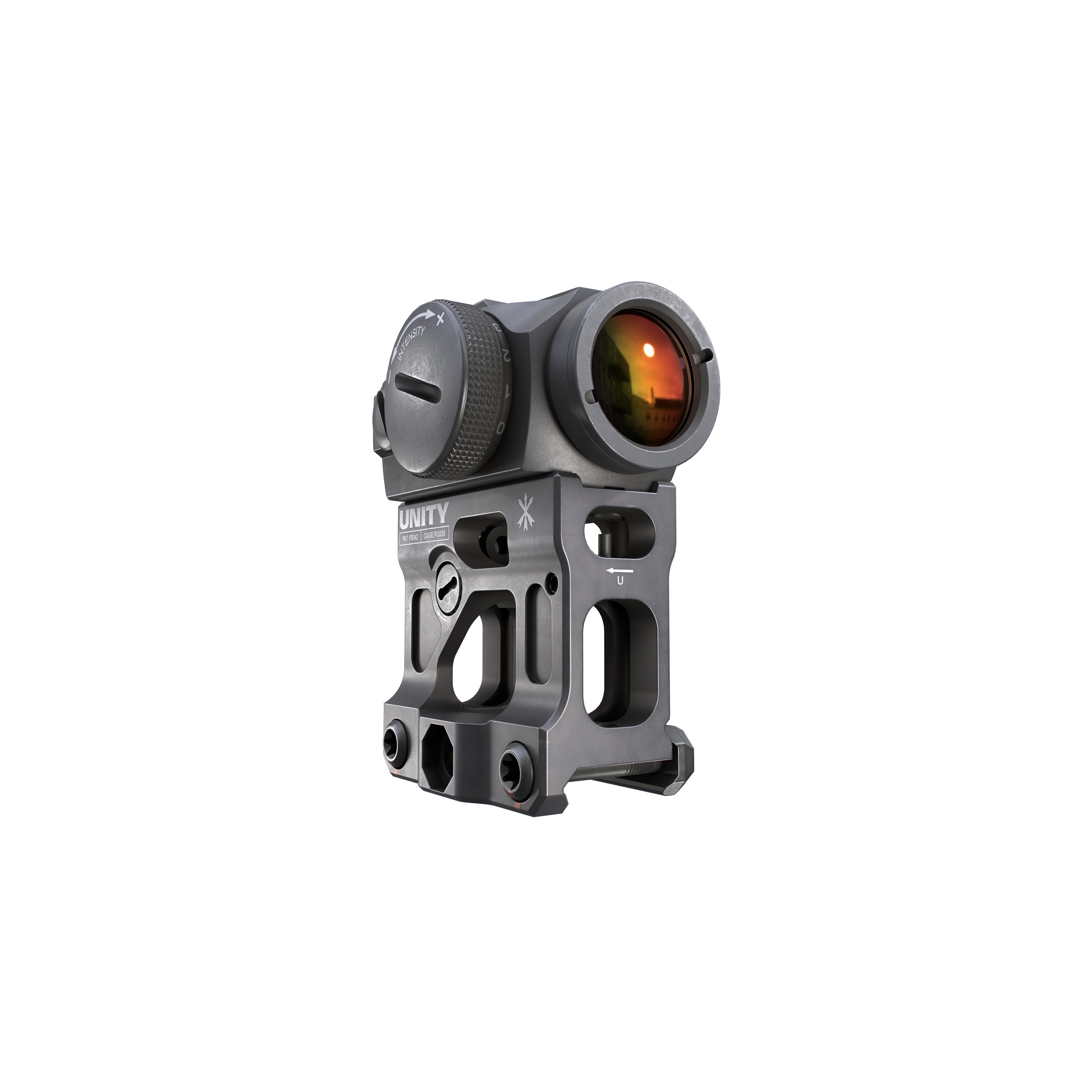 Aimpoint Micro T2 Red Dot Sight - Low-Poly Game-Ready 3D Model - View 40