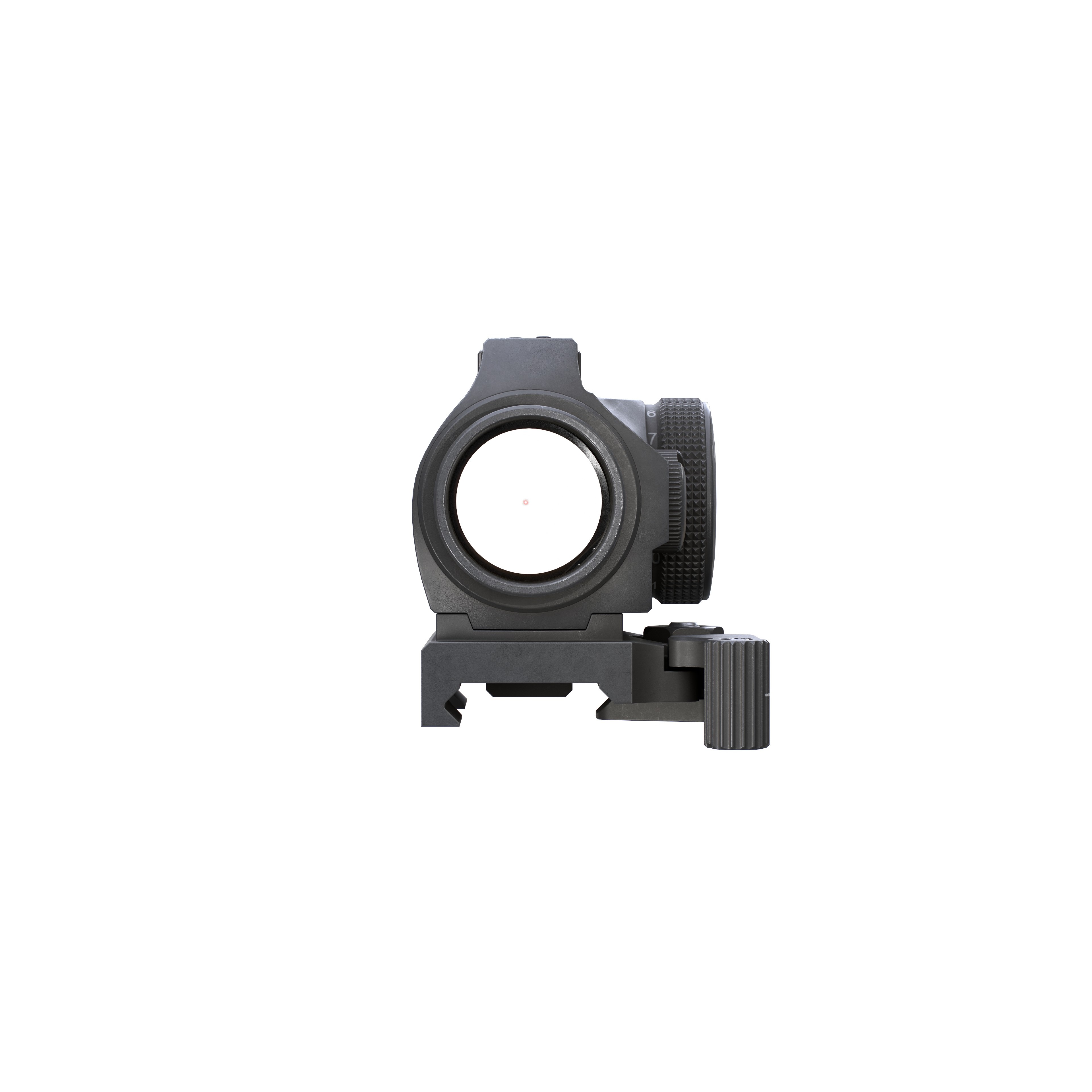 Aimpoint Micro T2 Red Dot Sight - Low-Poly Game-Ready 3D Model - View 7