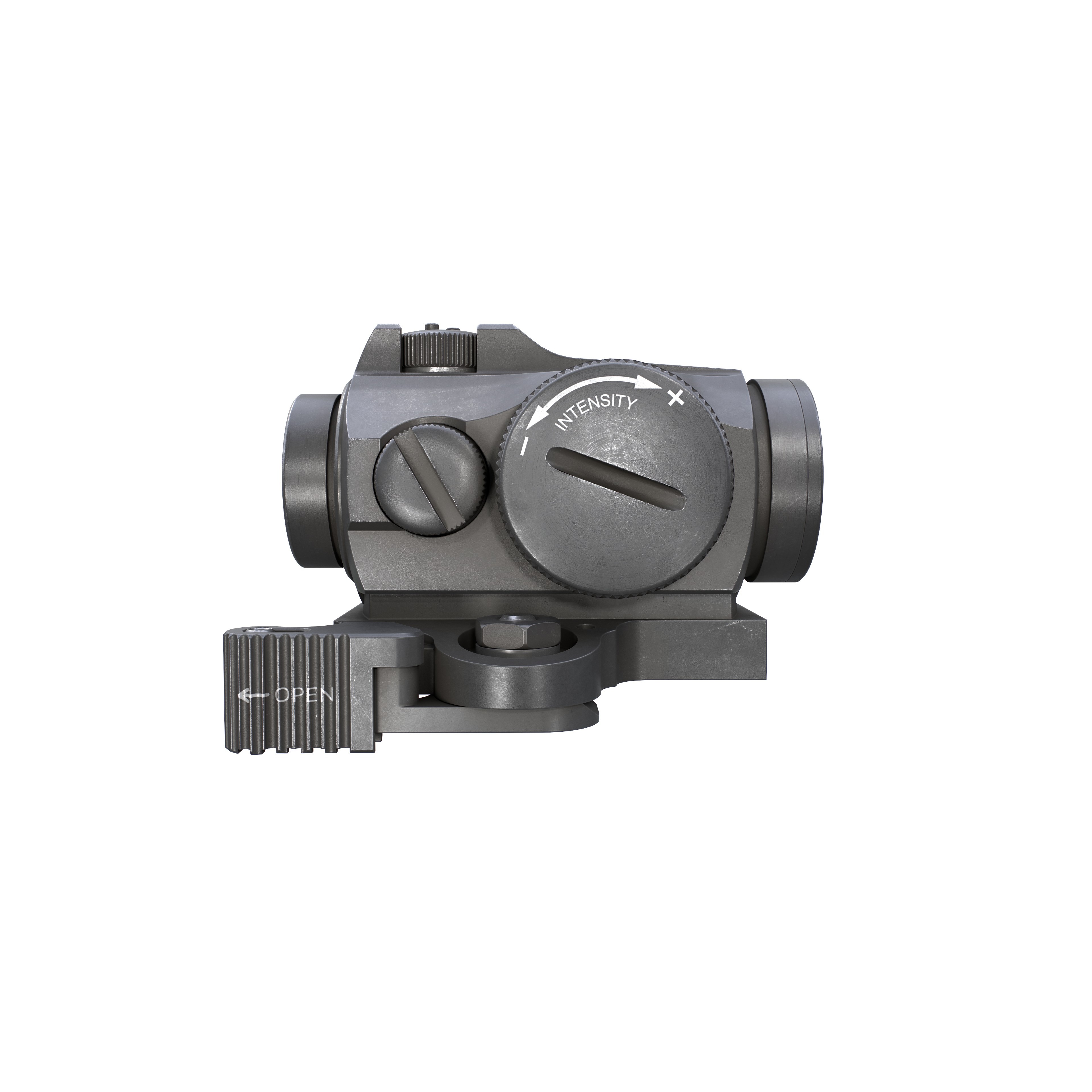 Aimpoint Micro T2 Red Dot Sight - Low-Poly Game-Ready 3D Model - View 9