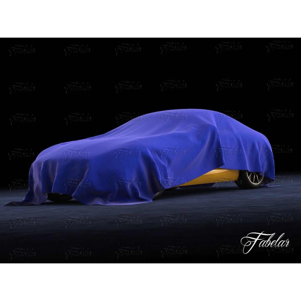 Mercedes AMG GT 3D Model – Mid-Poly Luxury Vehicle, FBX, OBJ - View 3