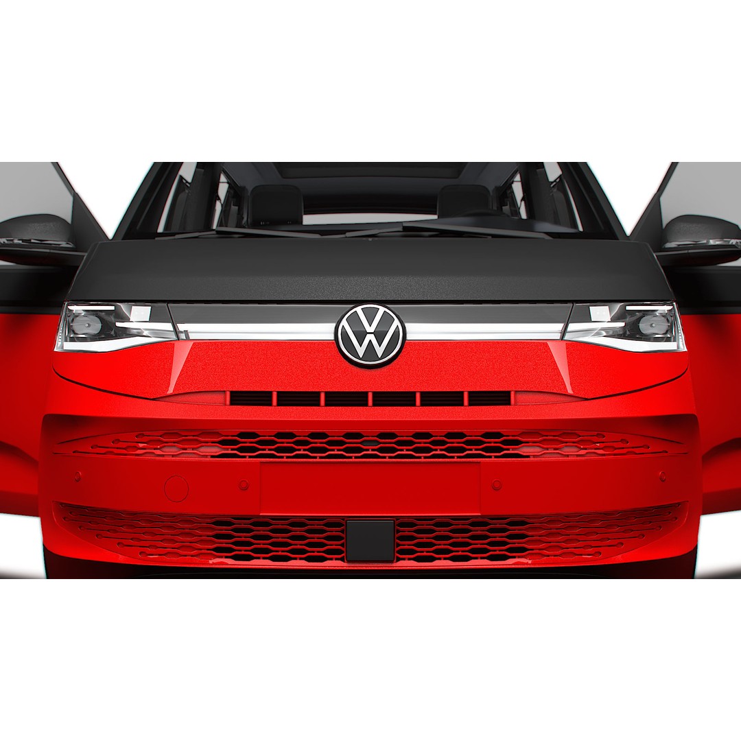 VW T7 Multivan Long 3D Model – High Quality Interior, FBX, OBJ - View 10