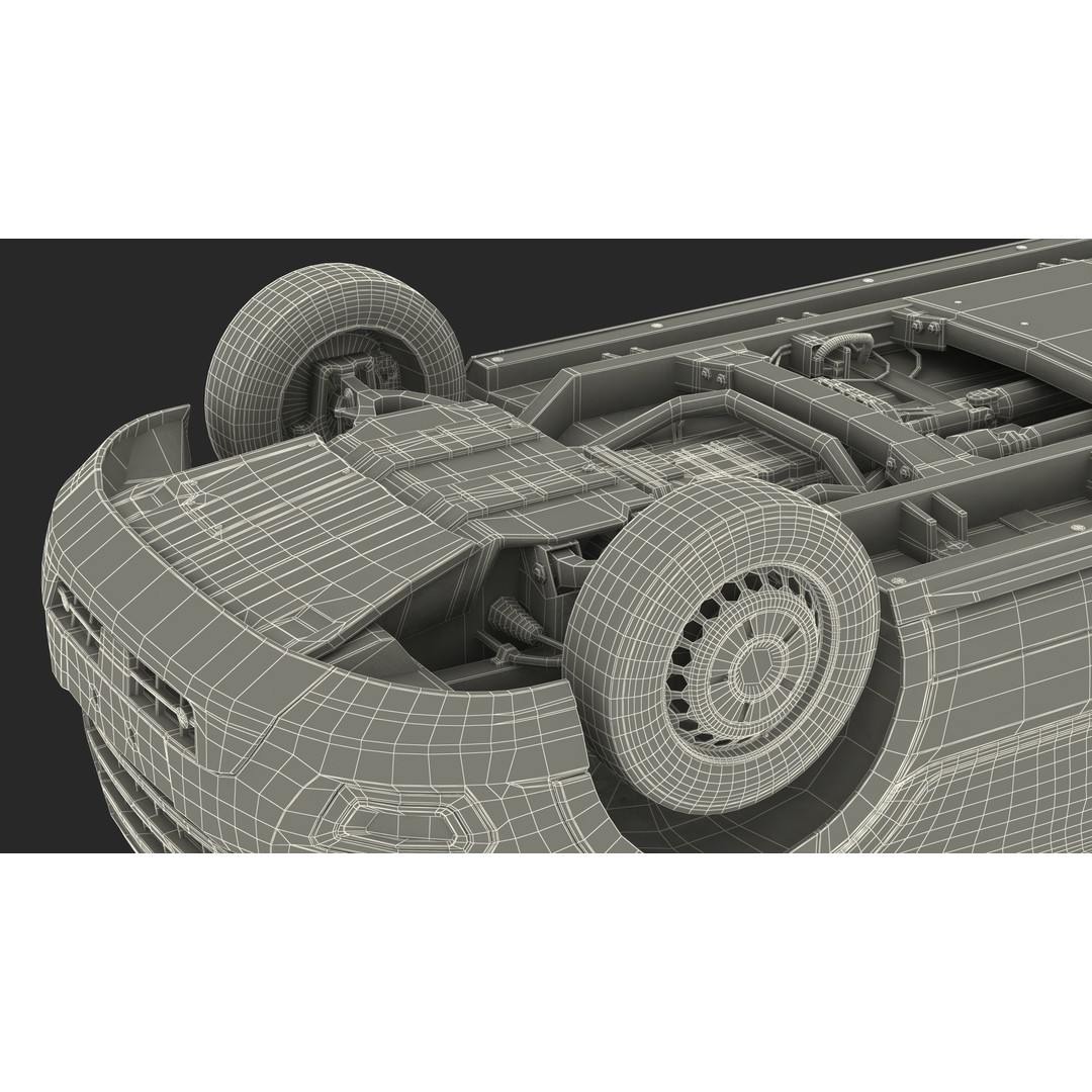 Cargo Van 3D Model – Rigged Light Commercial Vehicle, FBX