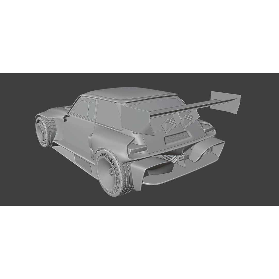 R5 TURBO 3E E-Tech 3D Model – High Poly Racing Car with Cockpit Interior - View 18