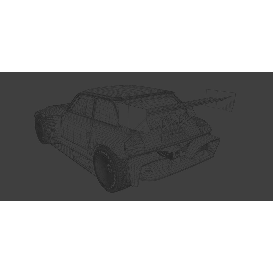R5 TURBO 3E E-Tech 3D Model – High Poly Racing Car with Cockpit Interior - View 19