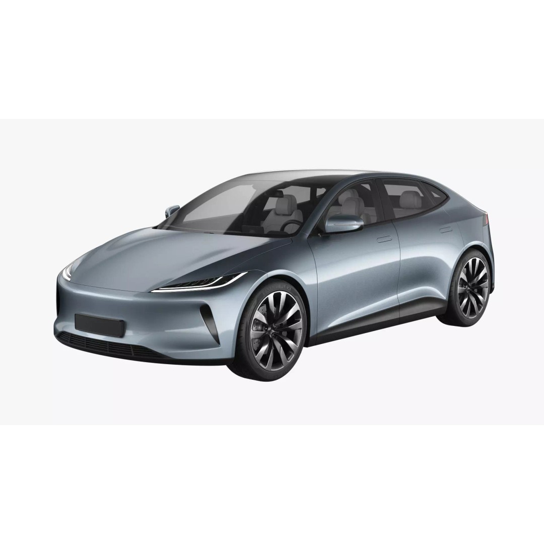 Generic Electric Car 3D Model – Subdivision Ready PBR Asset, FBX, Blender - View 2