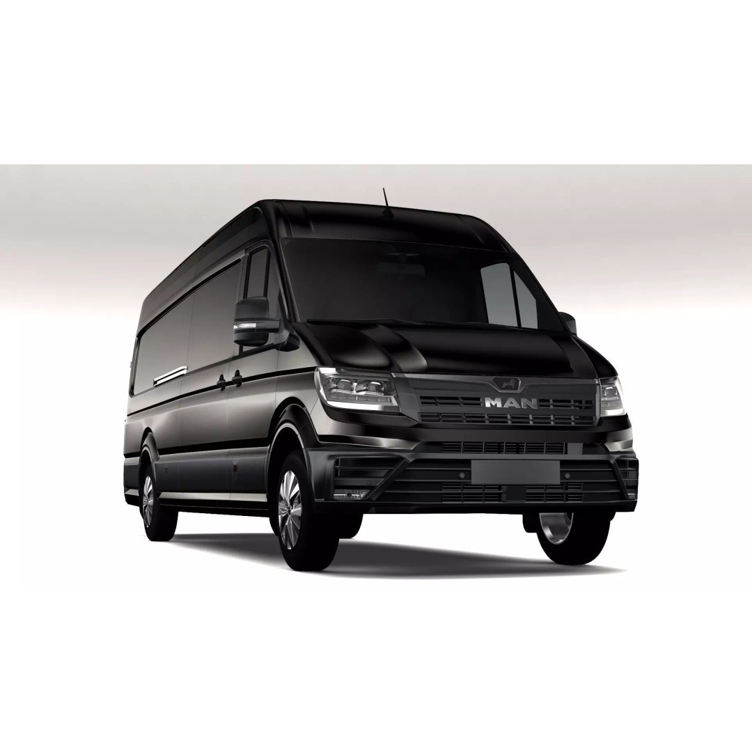 MAN TGE Van L4H2 2017 3D Model – High Quality Vehicle Asset, FBX, OBJ - View 2