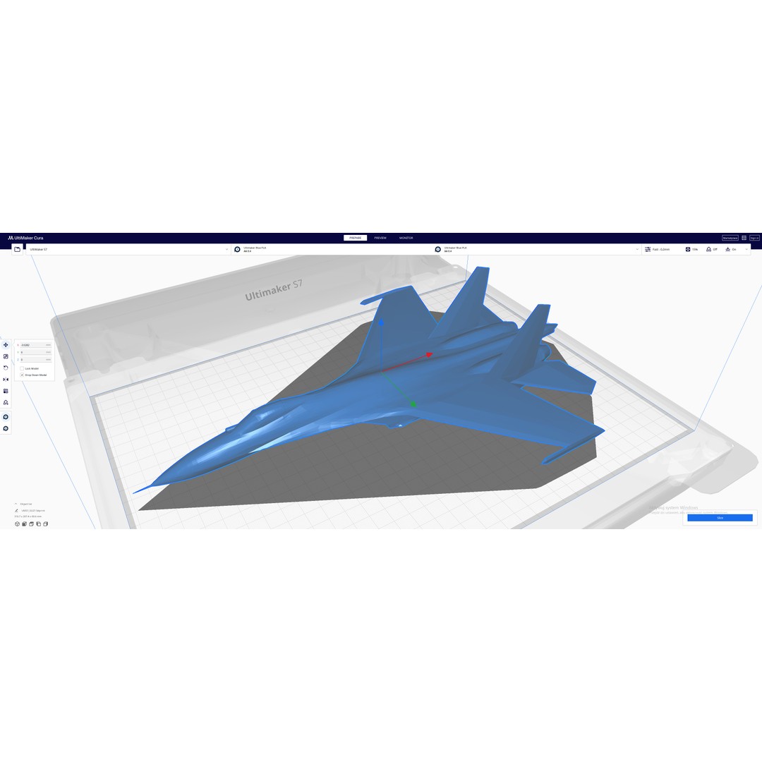 Sukhoi SU-27 Flanker 3D Model – Low Poly Rigged Fighter Jet - View 5