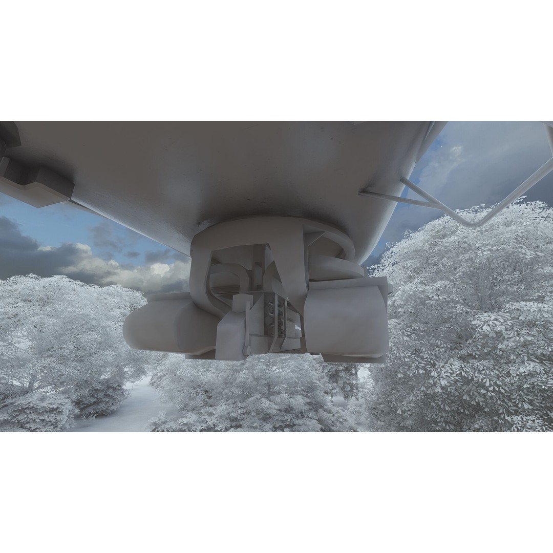 MI-28 Havoc Attack Helicopter 3D Model – PBR Game-Ready Asset, FBX, OBJ - View 35