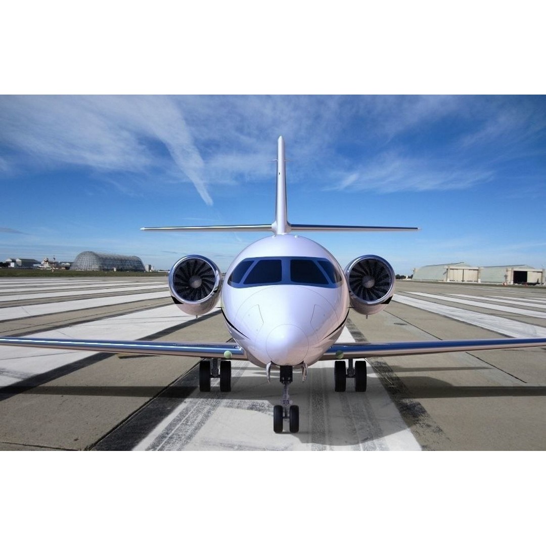 Cessna Citation Latitude 3D Model – High Poly Aircraft, FBX/OBJ - View 11