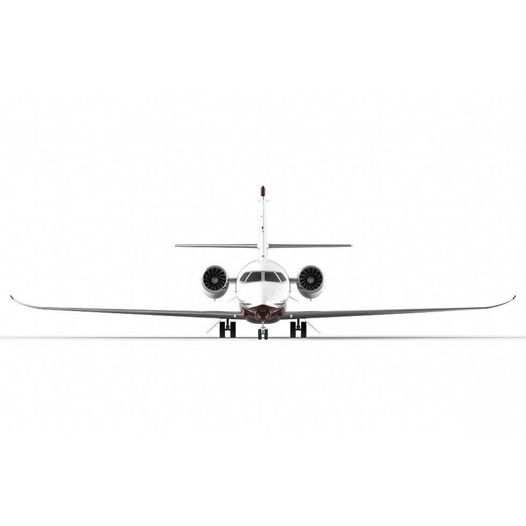 Cessna Citation Latitude 3D Model – High Poly Aircraft, FBX/OBJ - View 13