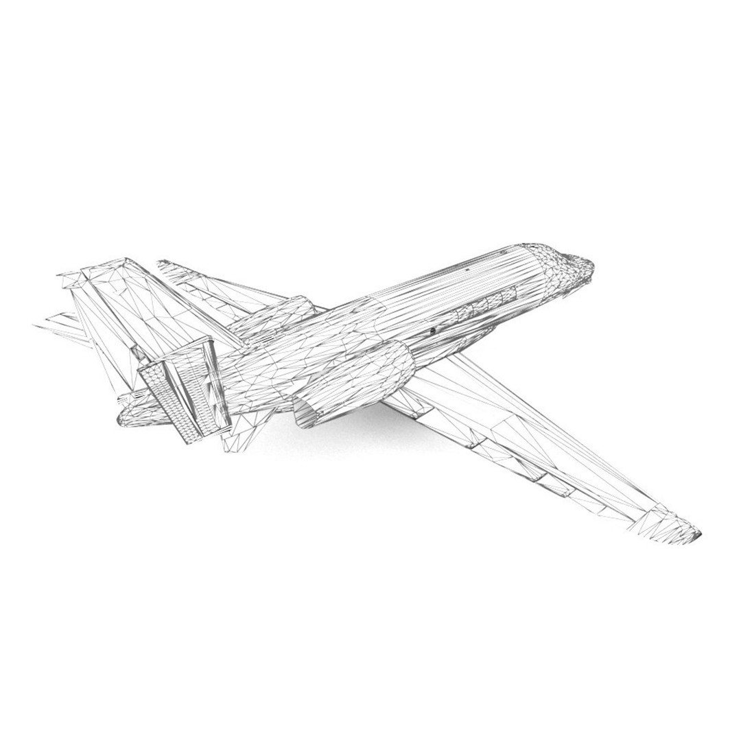 Cessna Citation Latitude 3D Model – High Poly Aircraft, FBX/OBJ - View 17