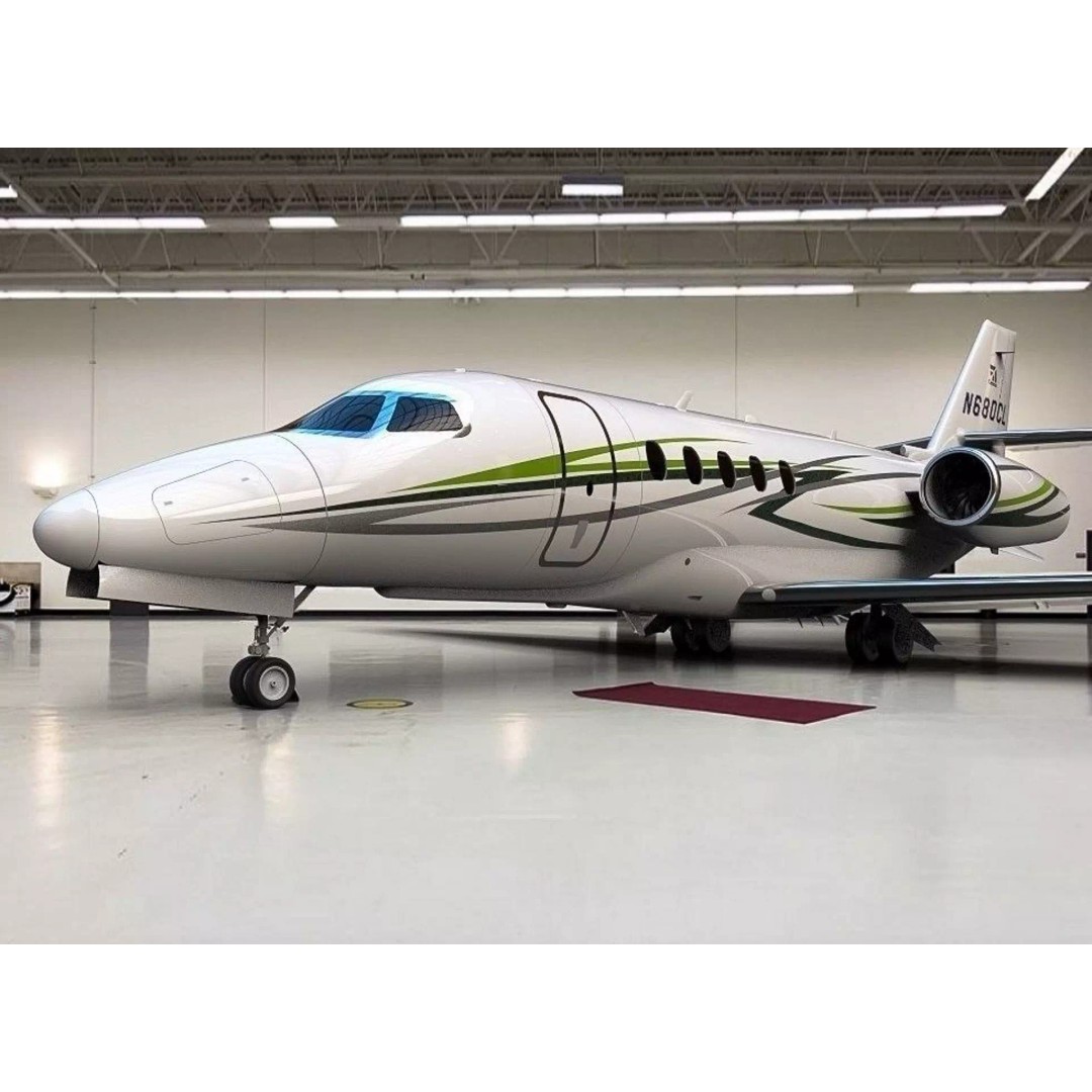 Cessna Citation Latitude 3D Model – High Poly Aircraft, FBX/OBJ - View 2