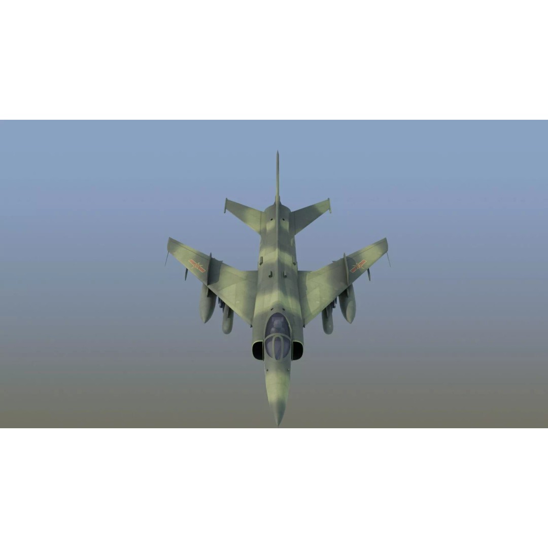 Q5 Fantan 3D Model – Game Ready Military Aircraft, FBX - View 23
