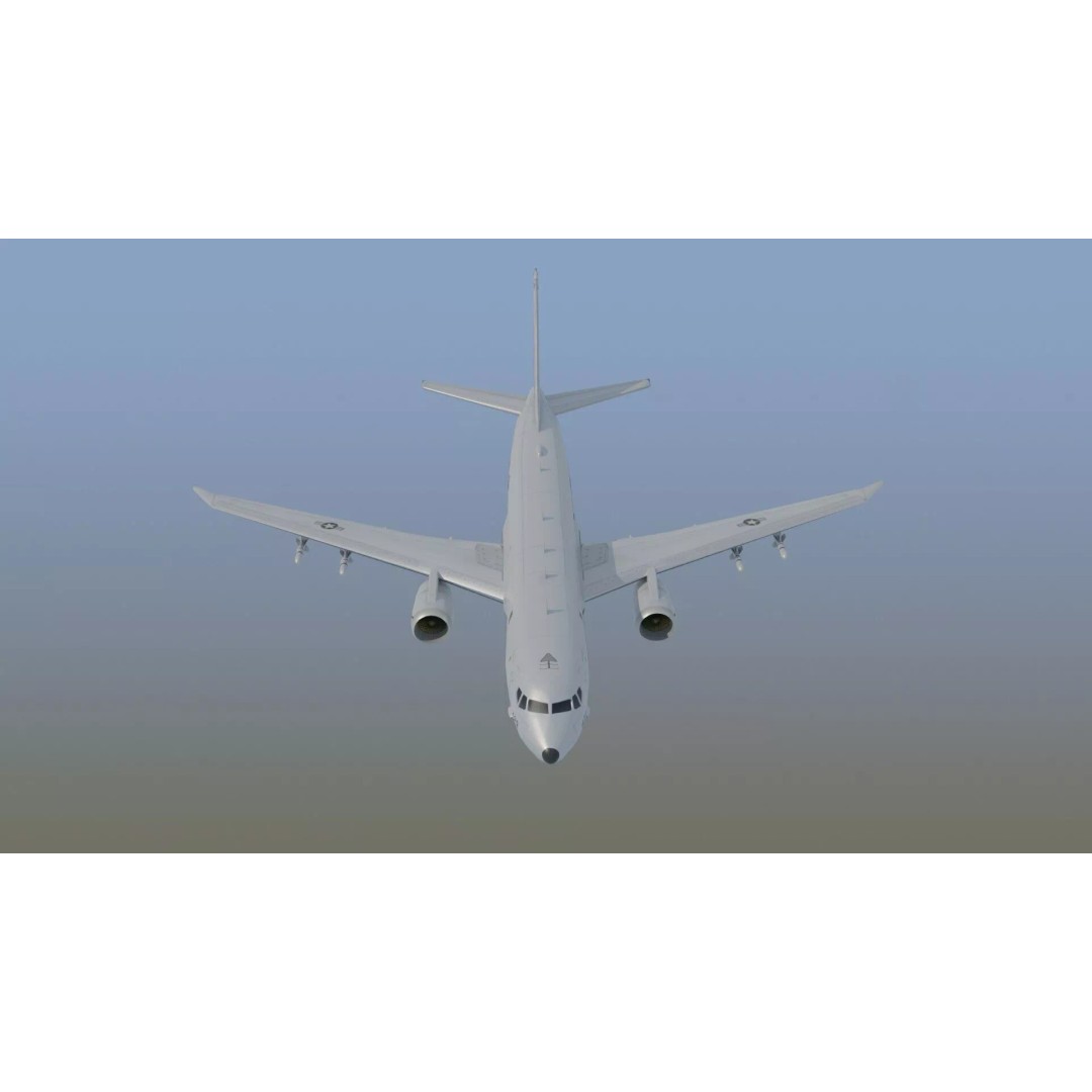 P-8 Poseidon 3D Model – Game Ready Military Aircraft, FBX, OBJ - View 22