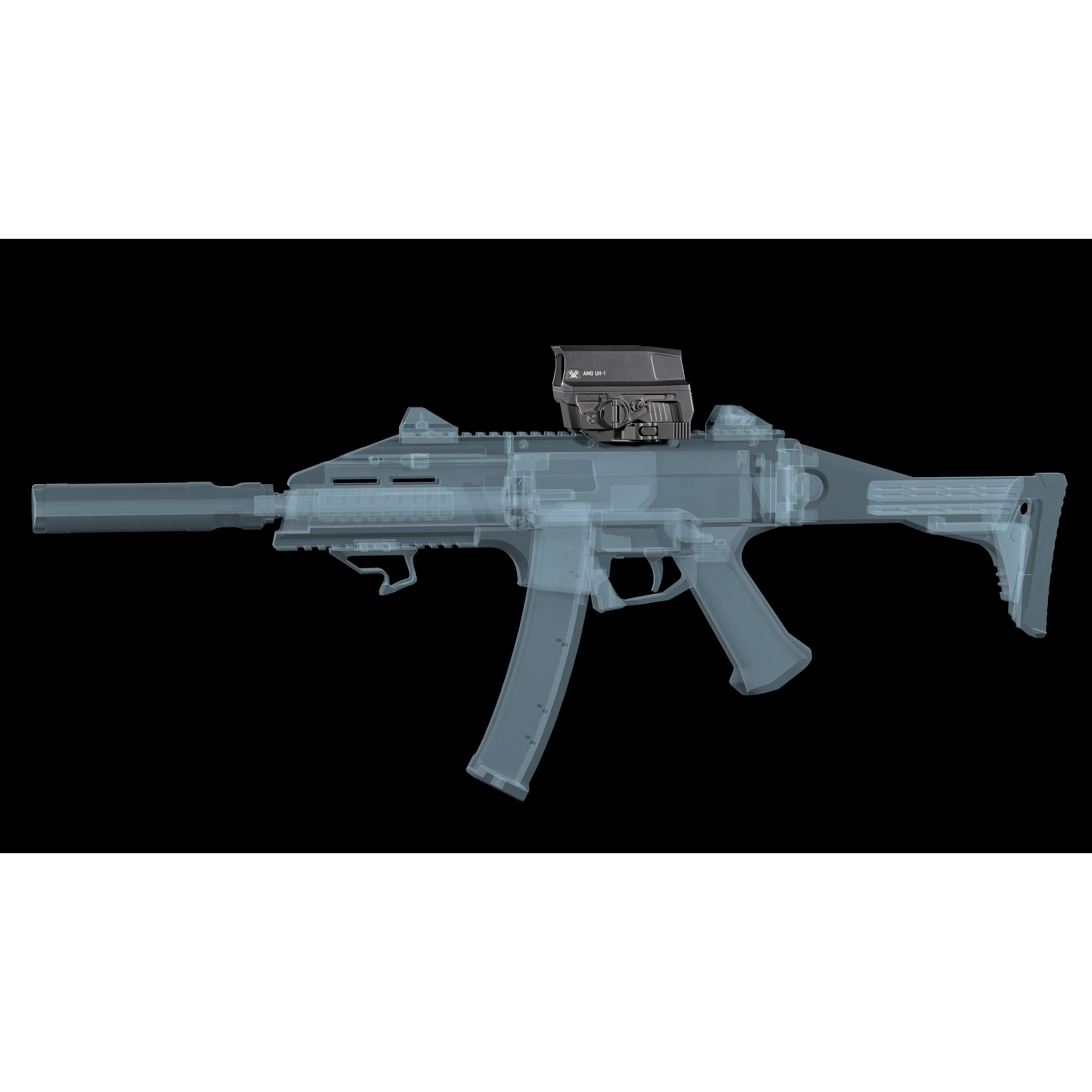 Vortex Razor AMG UH-1 GEN 2 - Low-Poly Game-Ready 3D Model - View 7