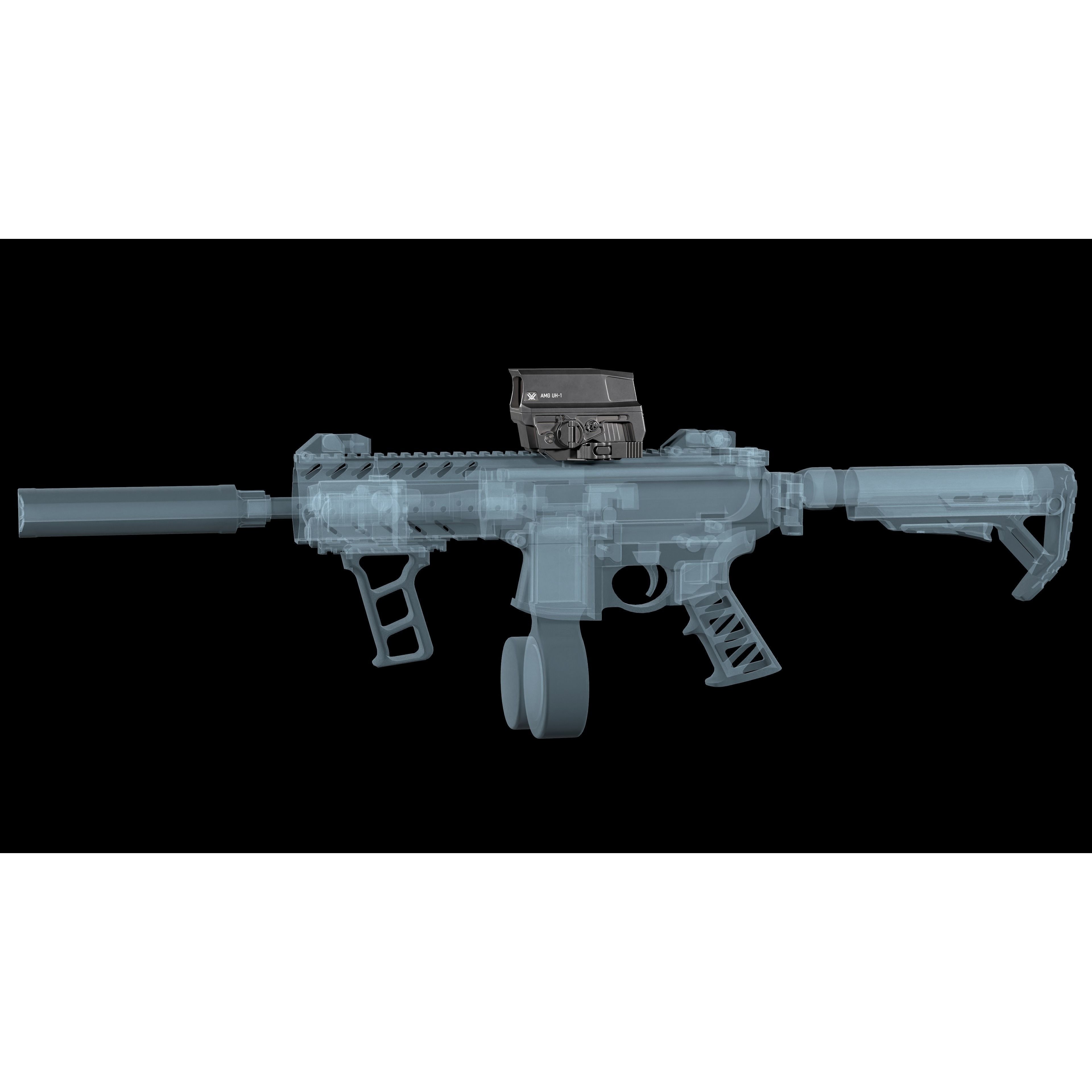 Vortex Razor AMG UH-1 GEN 2 - Low-Poly Game-Ready 3D Model - View 8