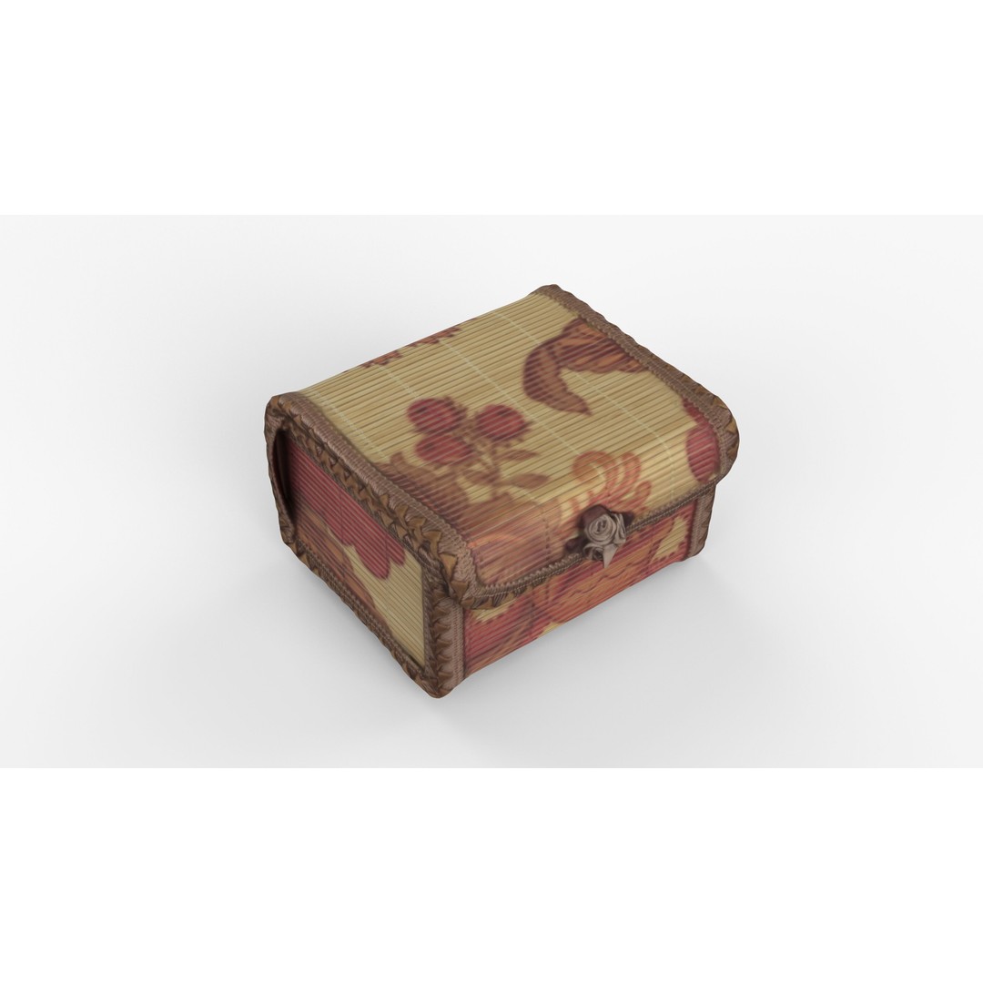 Jewelry Box 3D Model – Photorealistic Low Poly Game Asset, FBX - View 10