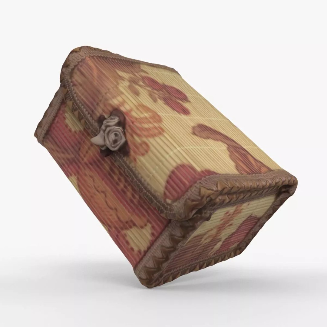 Jewelry Box 3D Model – Photorealistic Low Poly Game Asset, FBX - View 2