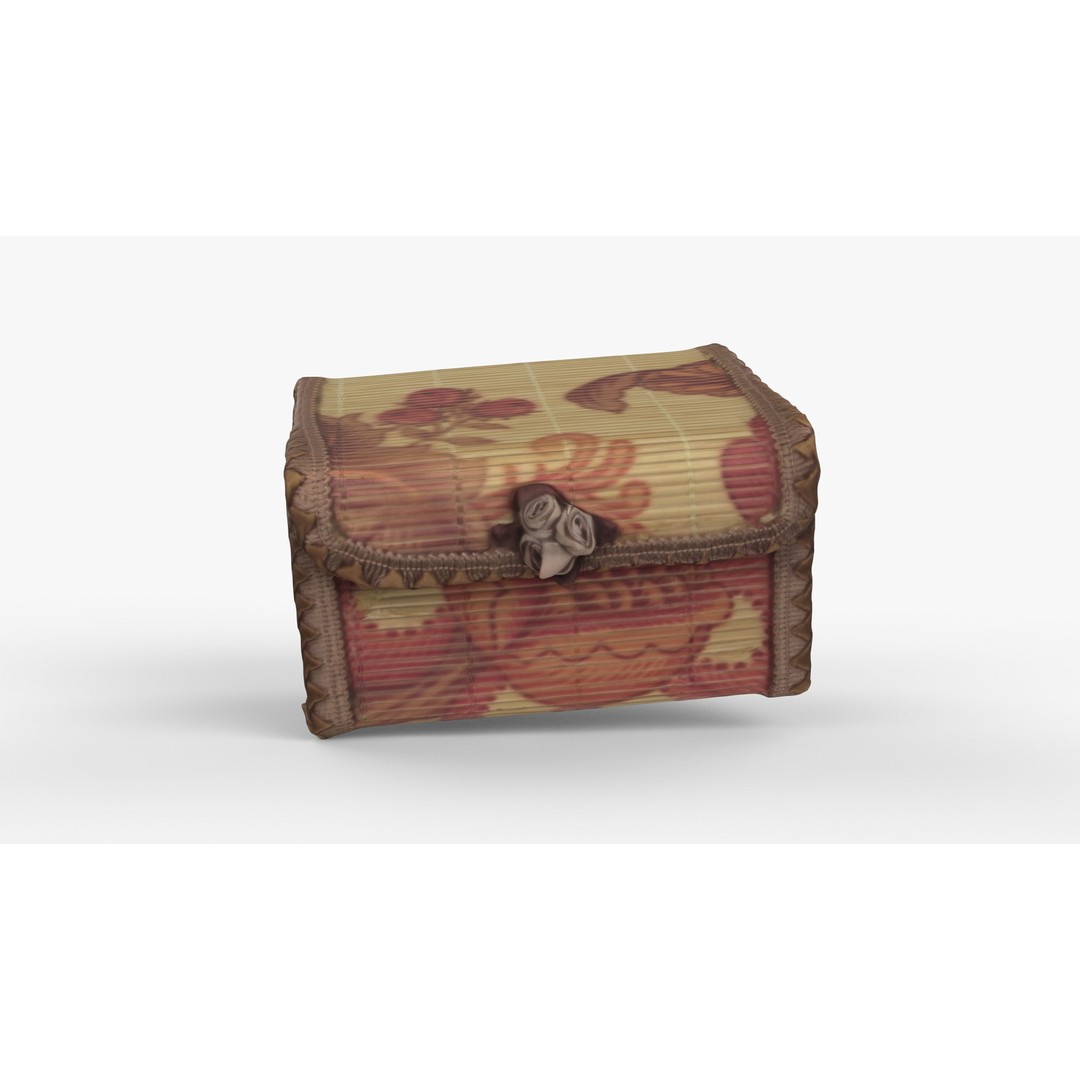 Jewelry Box 3D Model – Photorealistic Low Poly Game Asset, FBX - View 9