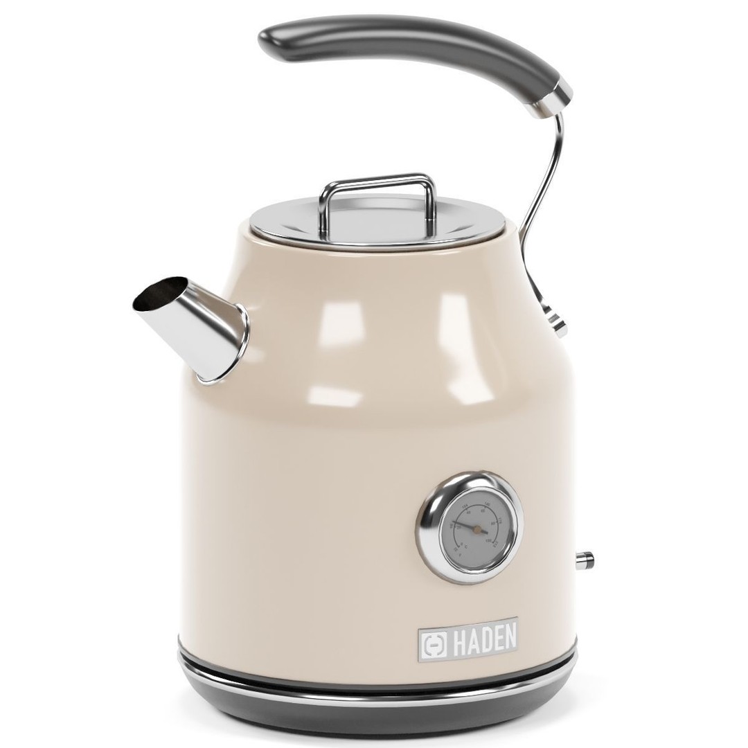 Dorset Electric Kettle & Toaster 3D Model – PBR Textures, FBX, OBJ - View 3