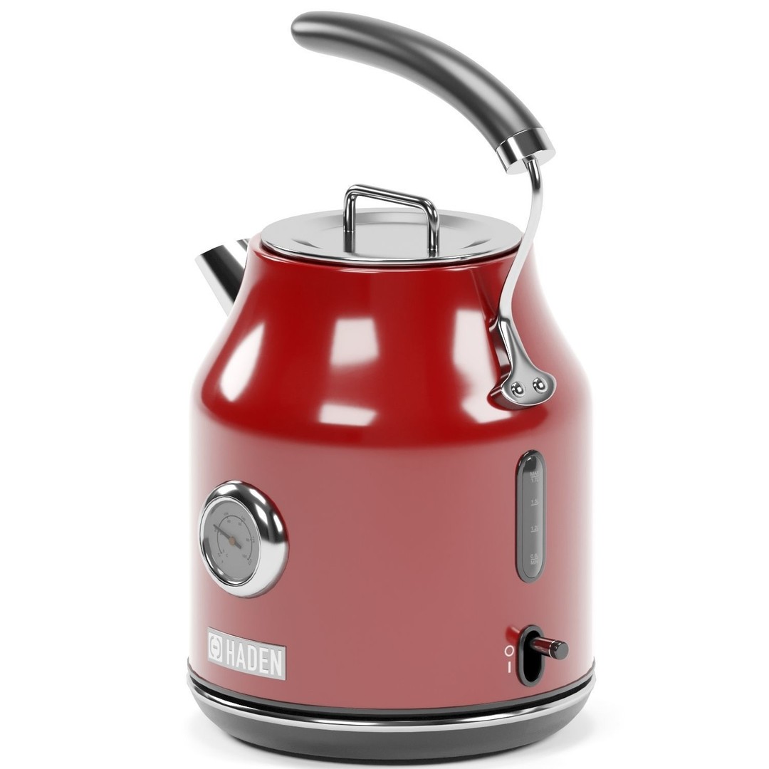 Dorset Electric Kettle & Toaster 3D Model – PBR Textures, FBX, OBJ - View 4
