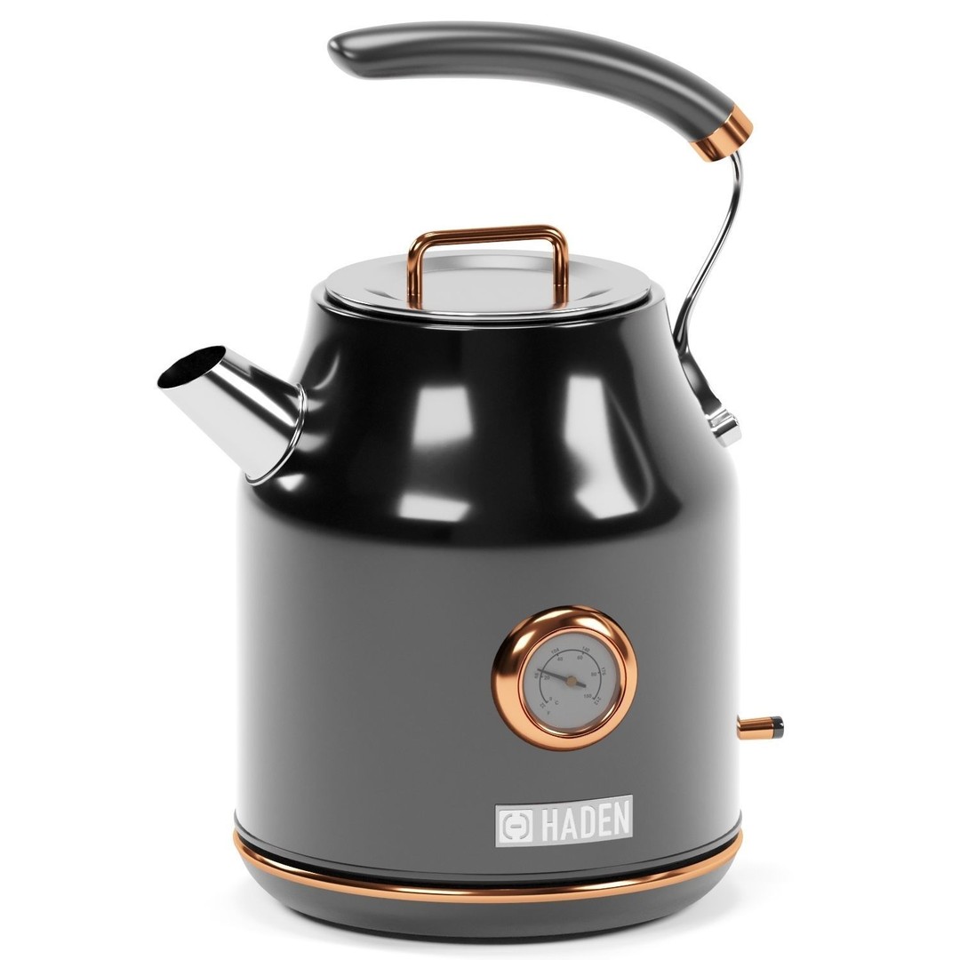 Dorset Electric Kettle & Toaster 3D Model – PBR Textures, FBX, OBJ - View 5