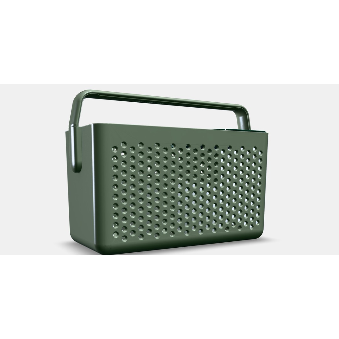 UPPRAMEN Storage Basket 3D Model – Low Poly PBR Game Asset, FBX - View 10