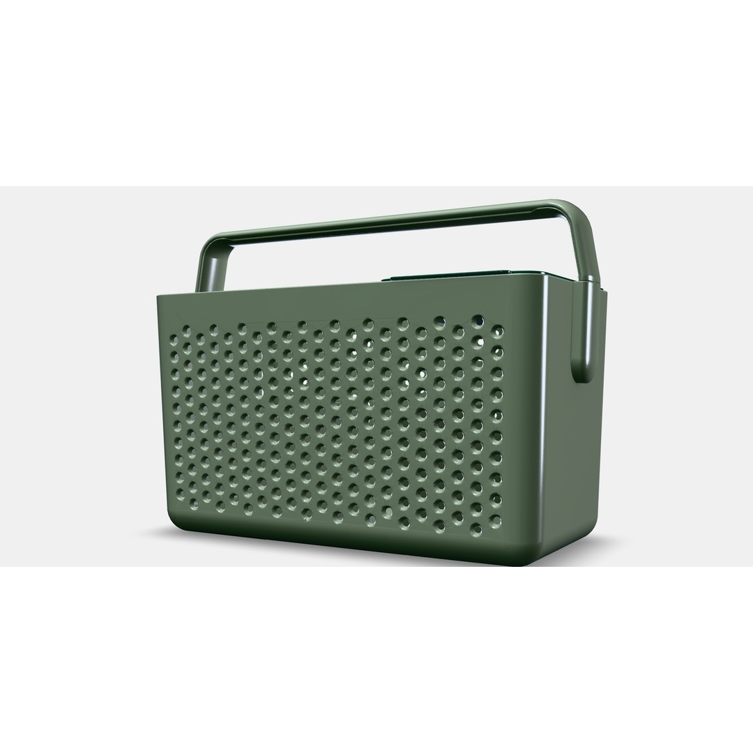 UPPRAMEN Storage Basket 3D Model – Low Poly PBR Game Asset, FBX - View 14