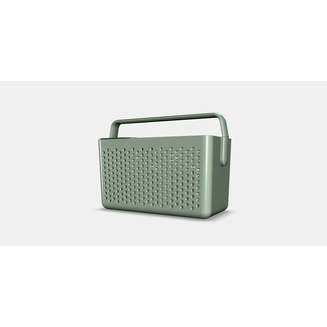 UPPRAMEN Storage Basket 3D Model – Low Poly PBR Game Asset, FBX - View 5