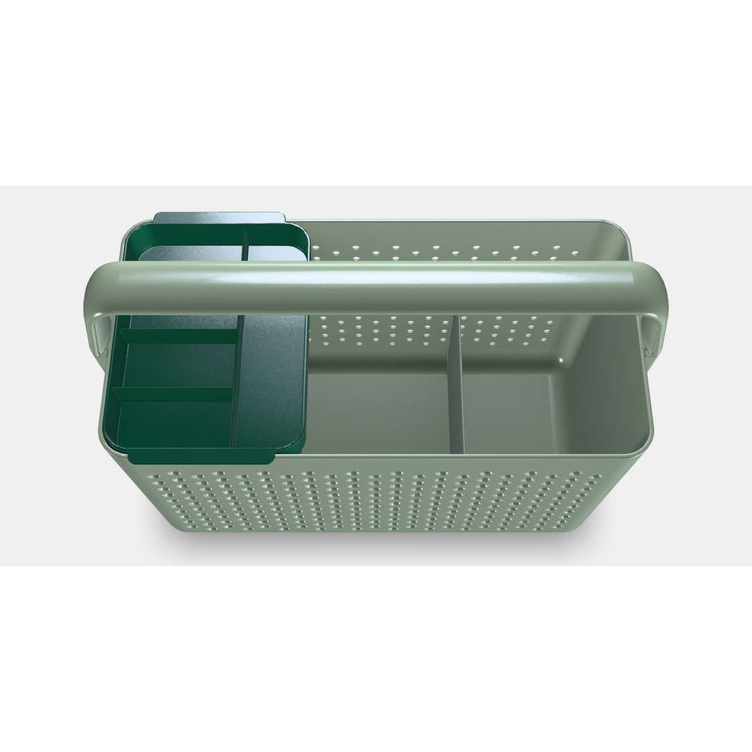 UPPRAMEN Storage Basket 3D Model – Low Poly PBR Game Asset, FBX - View 6