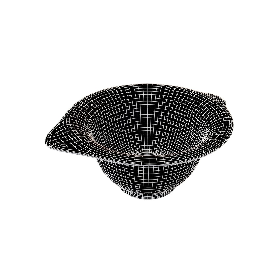 Mixing Bowl 3D Model – Low Poly Kitchen Tool with PBR Textures