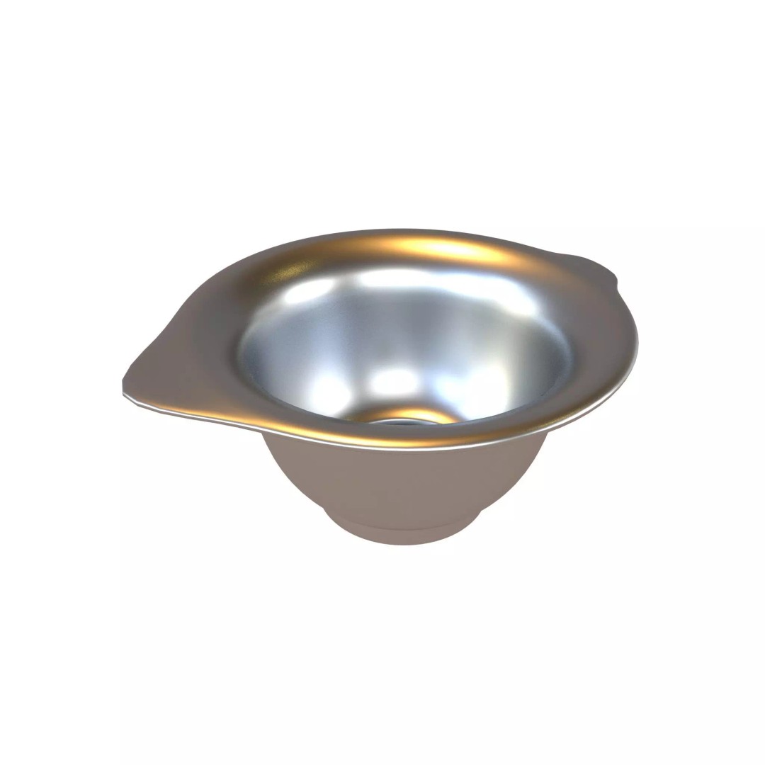 Mixing Bowl 3D Model – Low Poly Kitchen Tool with PBR Textures - View 2