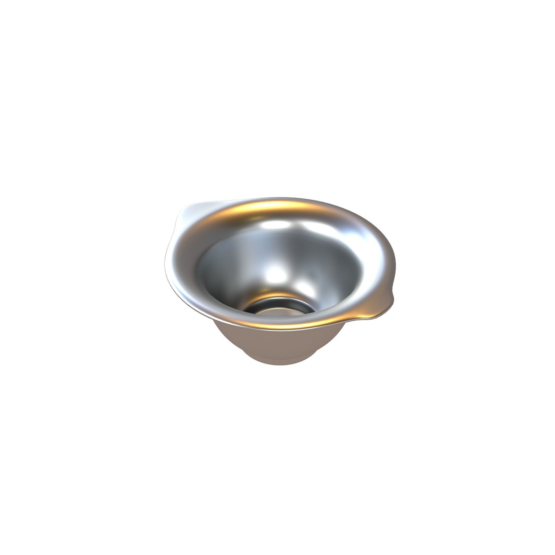 Mixing Bowl 3D Model – Low Poly Kitchen Tool with PBR Textures - View 4