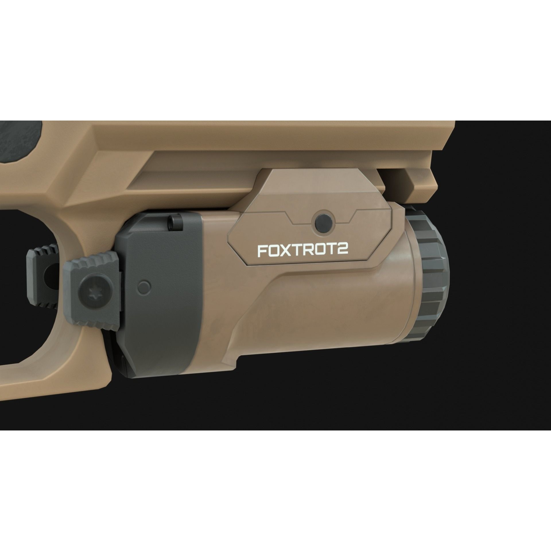 SIG Sauer P320 XCarry Pro - Low-Poly Game-Ready 3D Model - View 16