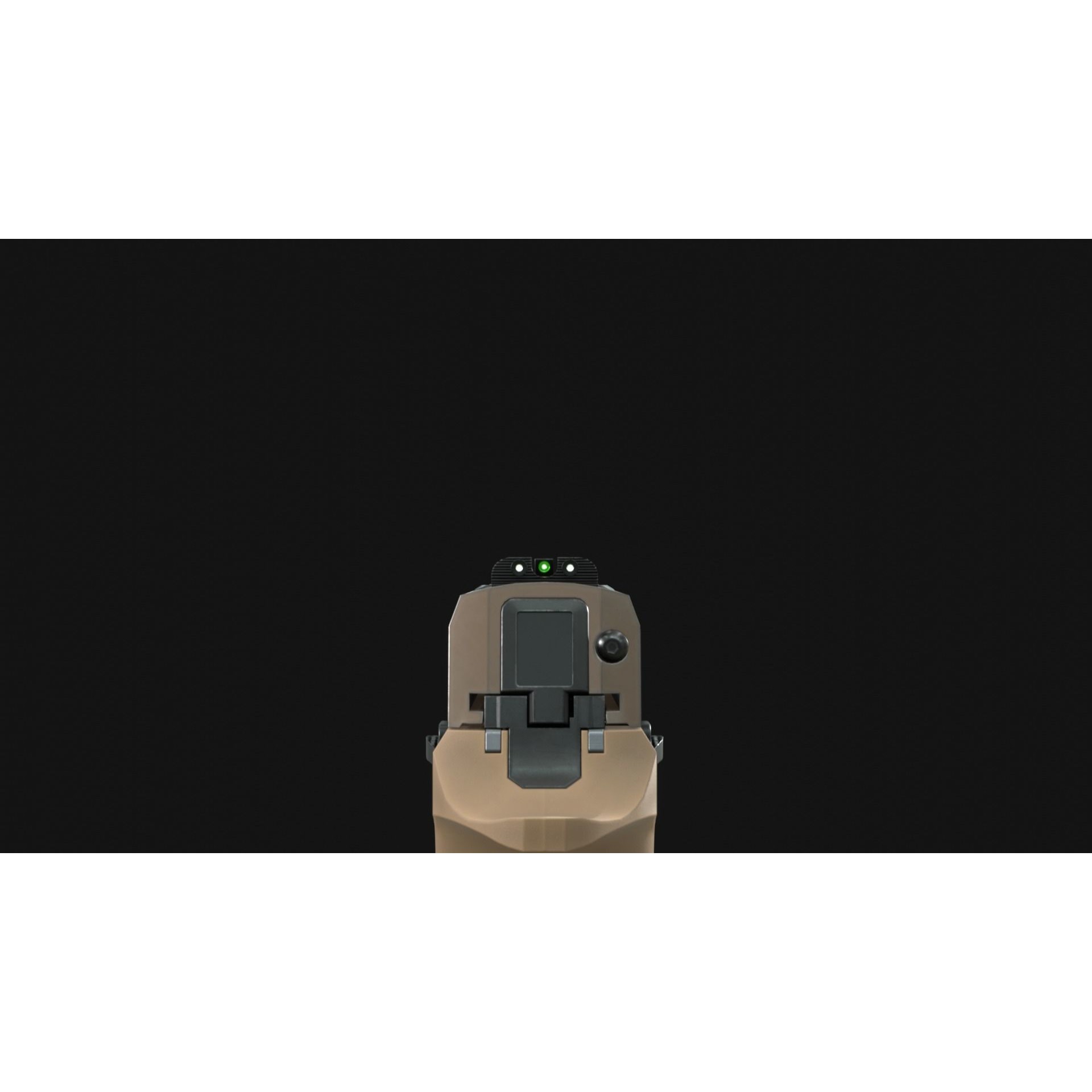 SIG Sauer P320 XCarry Pro - Low-Poly Game-Ready 3D Model - View 18