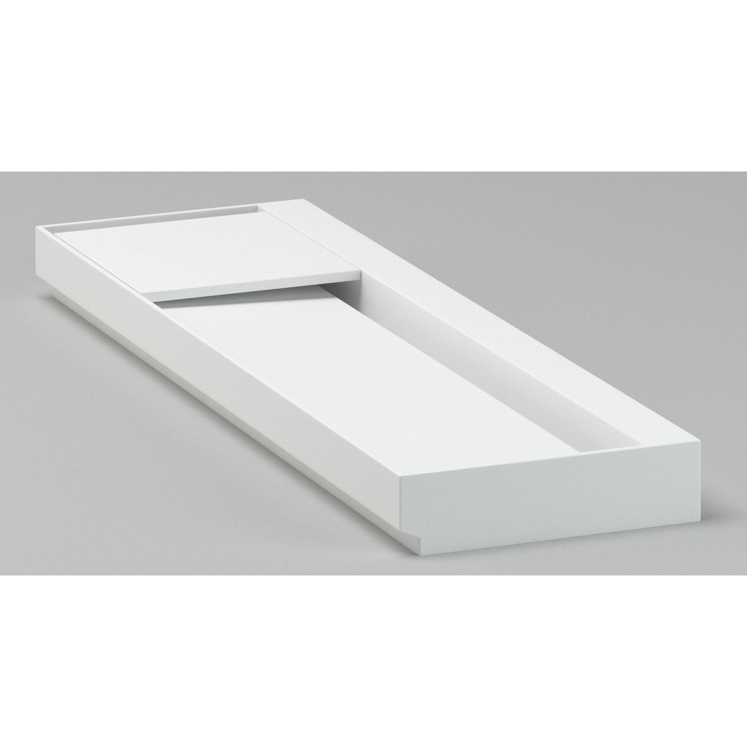 Agape Master Washbasin 3D Model – Realistic Bathroom Asset, FBX - View 3