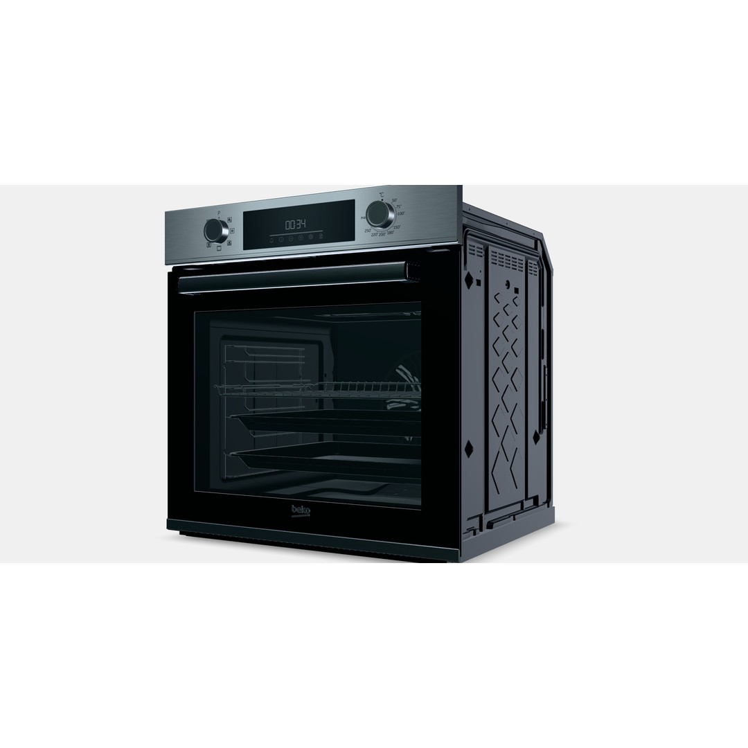 BEKO Beyond BBIM12300X 3D Model – Low Poly Kitchen Appliance, PBR - View 14