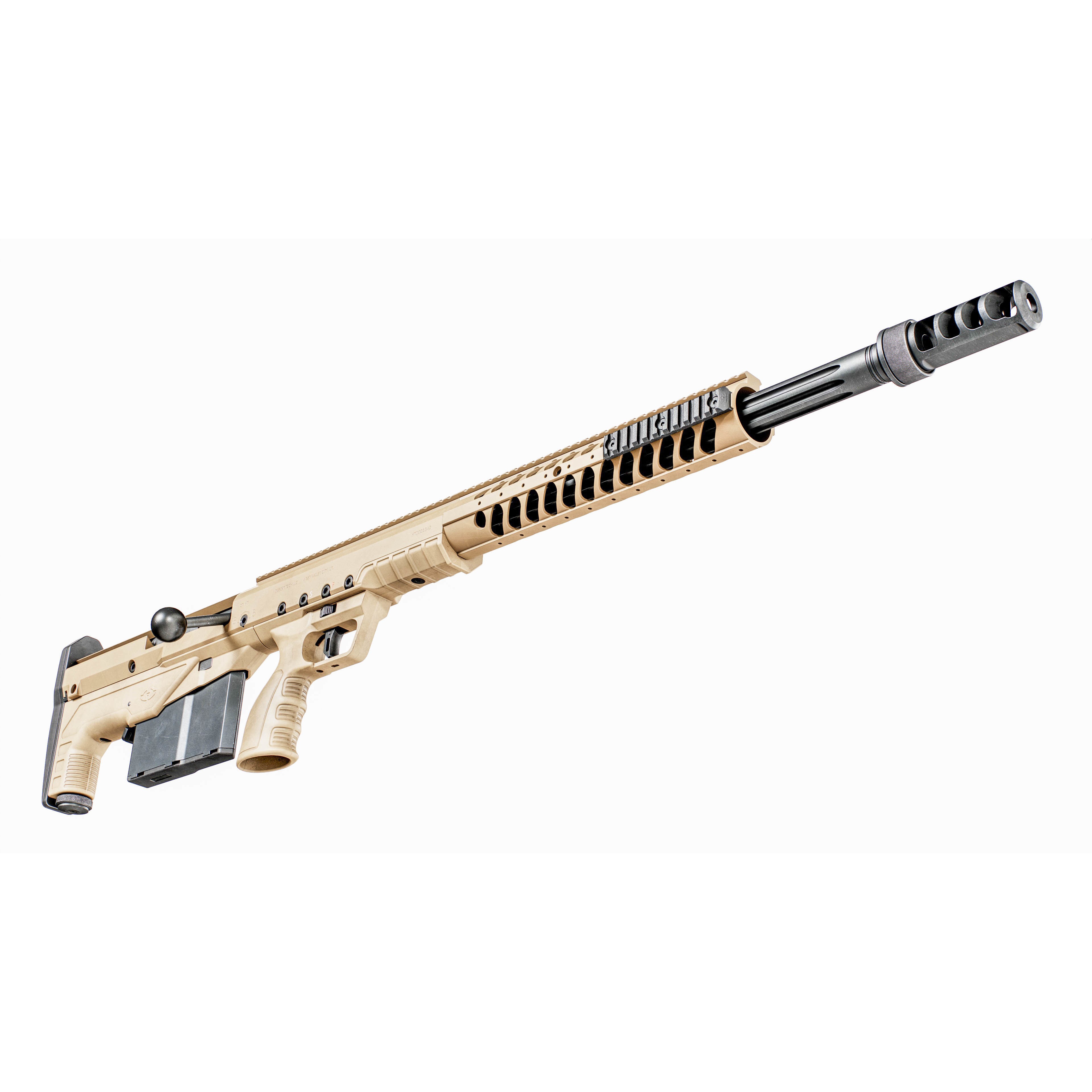 Desert Tech HTI Sniper Rifle - Low-Poly Game-Ready 3D Model - View 15
