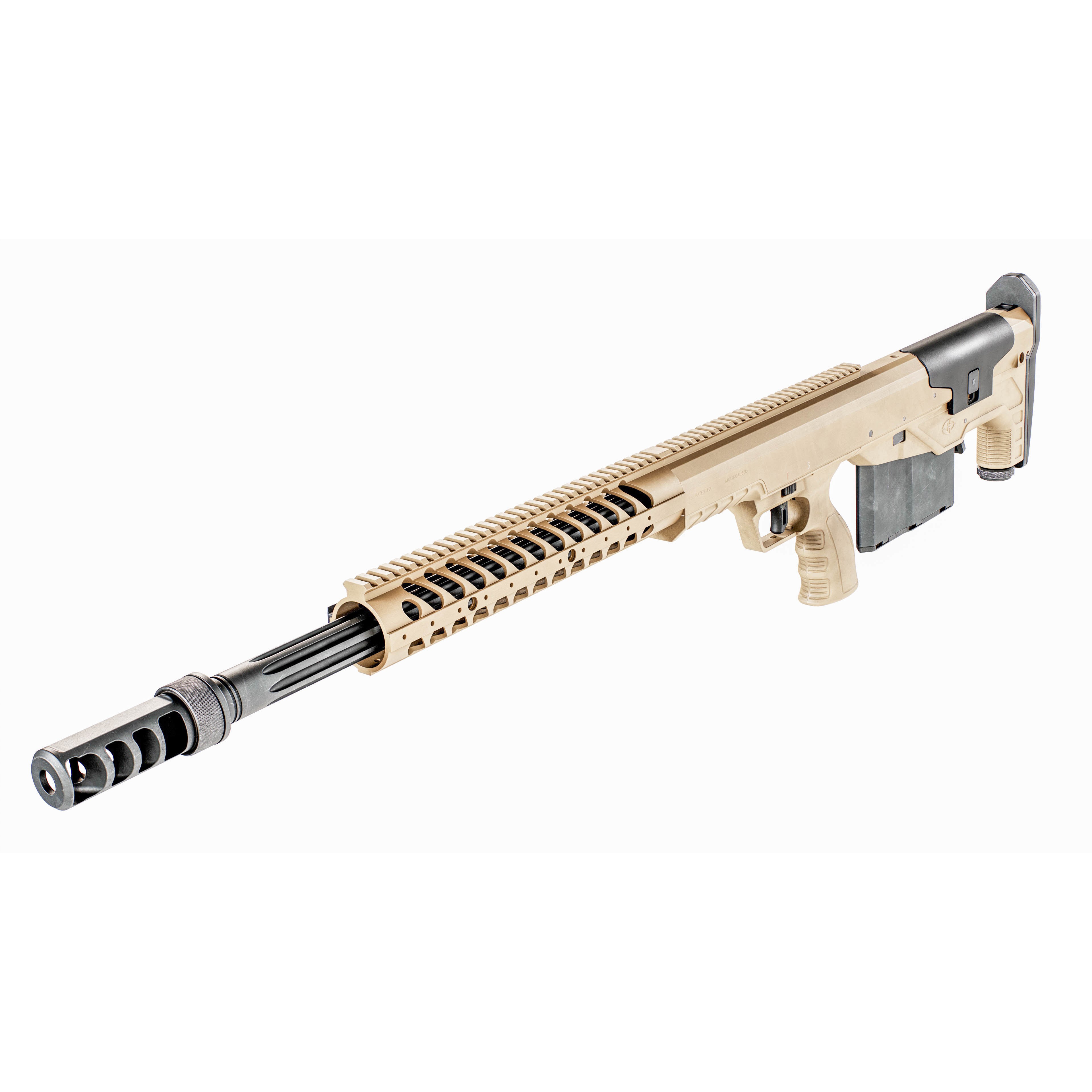Desert Tech HTI Sniper Rifle - Low-Poly Game-Ready 3D Model - View 18