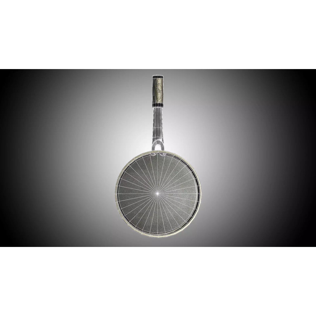 Frying Pan 3D Model – Low Poly Kitchenware, PBR Textures, FBX - View 6