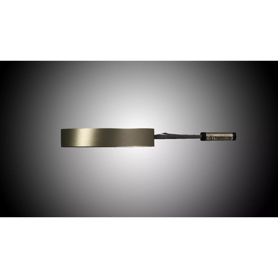Frying Pan 3D Model – Low Poly Kitchenware, PBR Textures, FBX - View 7