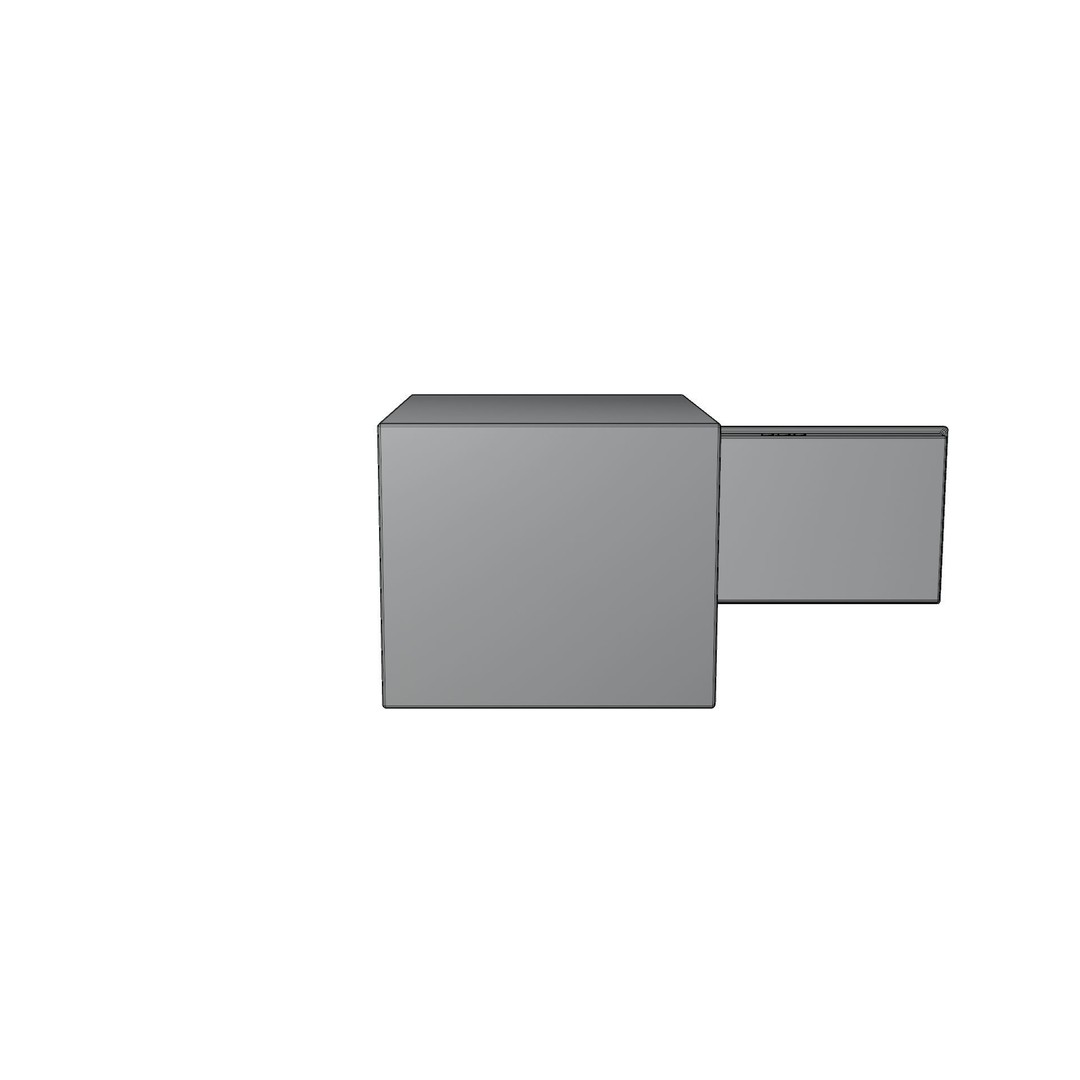 Safe Box 3D Model – Low Poly Game Asset, FBX, PBR Textures - View 6