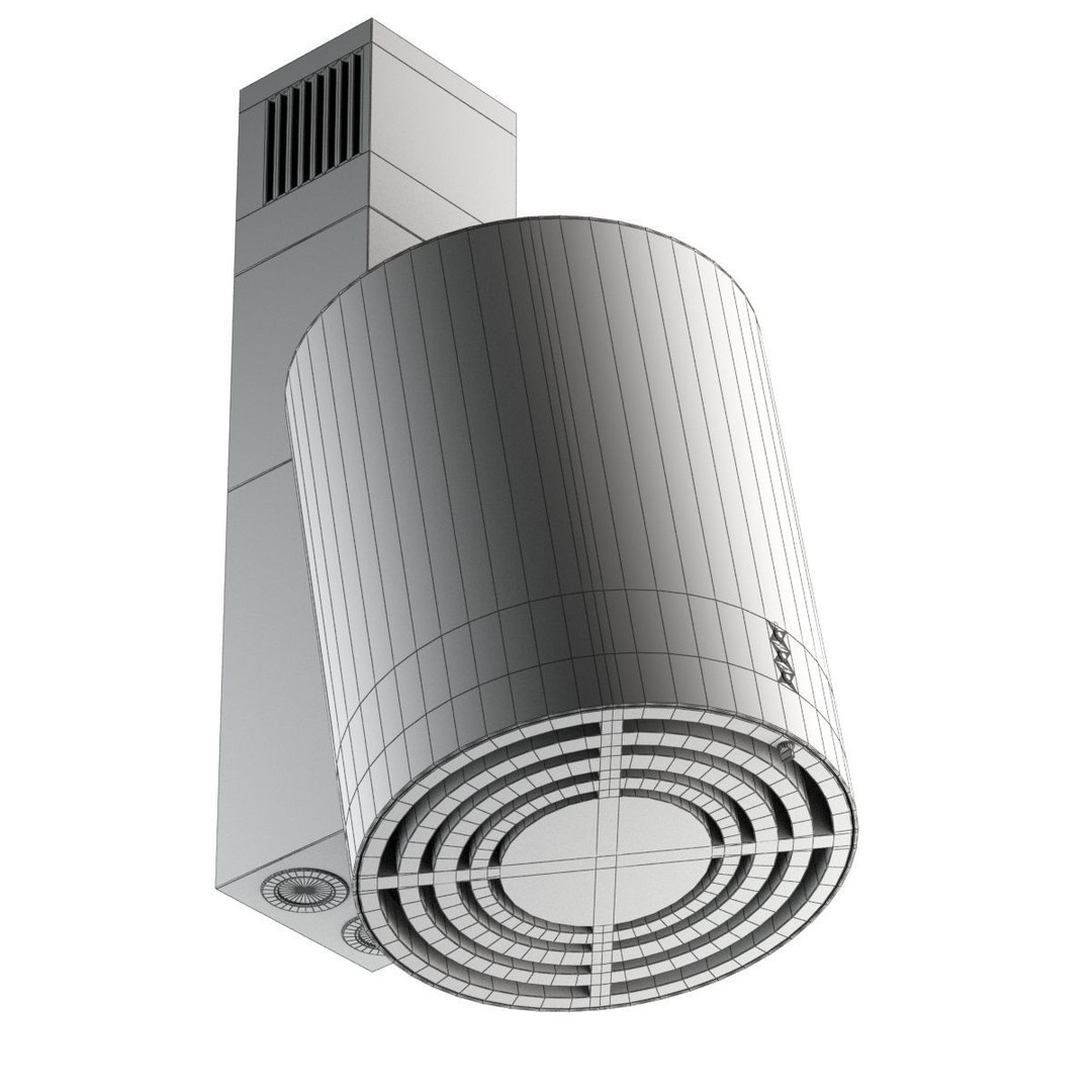 Cooker Hood 3D Model – Modern Kitchen Appliance, FBX, OBJ