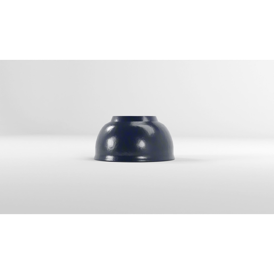 Traditional Asian Style Bowl 3D Model – Low Poly Kitchenware, Blender, FBX - View 27